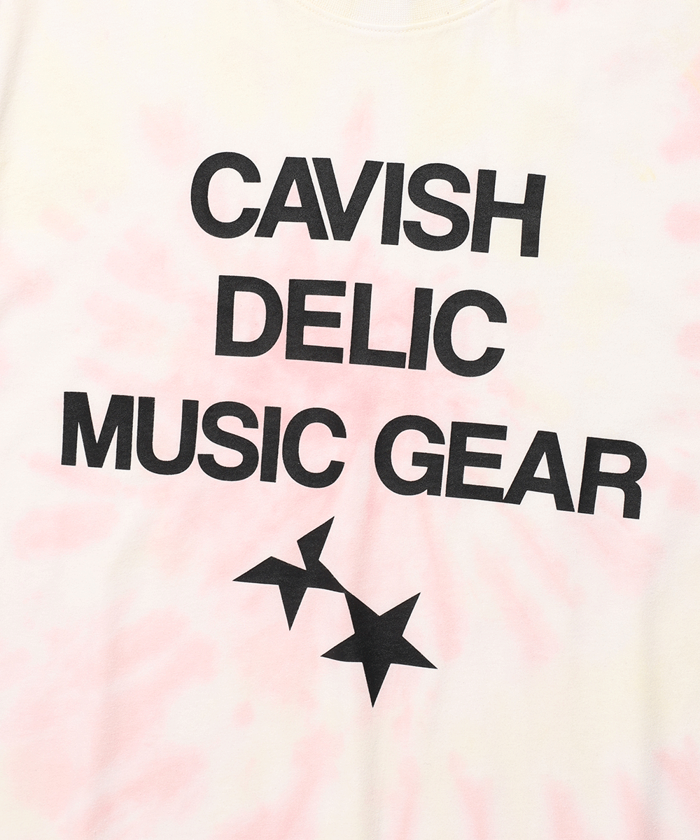 CAVISH ♥ DELIC DYED SS TEE / 追跡付 CAVISH DELIC DYED SS TEE