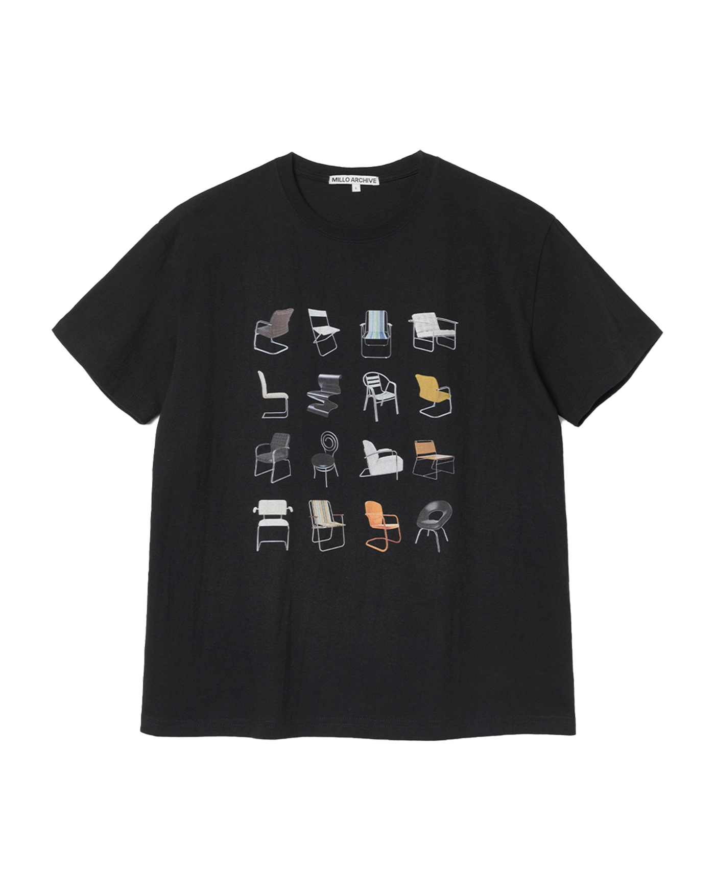 【MILLO ARCHIVE】 Line Chair T-Shirts MILLO ARCHIVE Line Chair T-Shirts