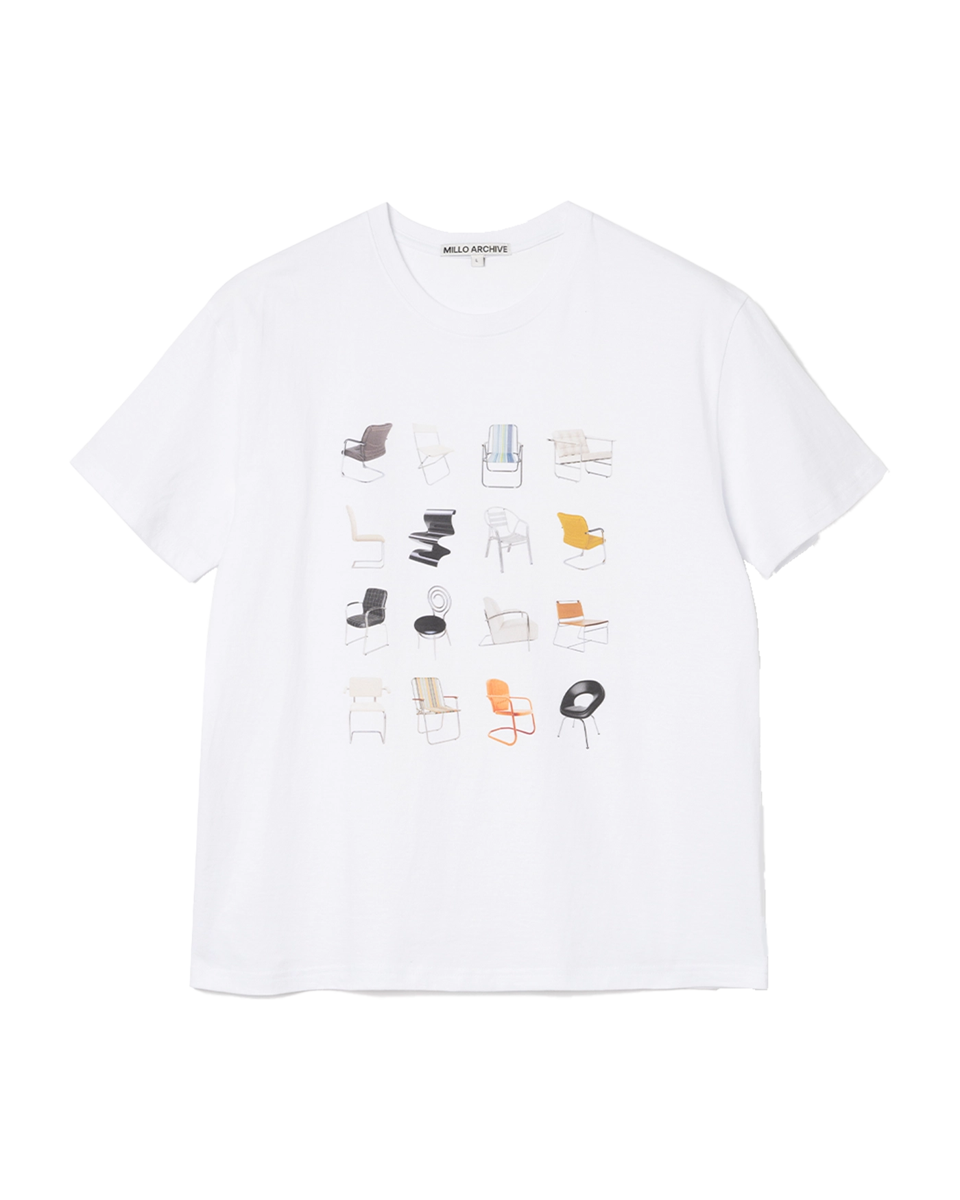 【MILLO ARCHIVE】 Line Chair T-Shirts MILLO ARCHIVE Line Chair T-Shirts