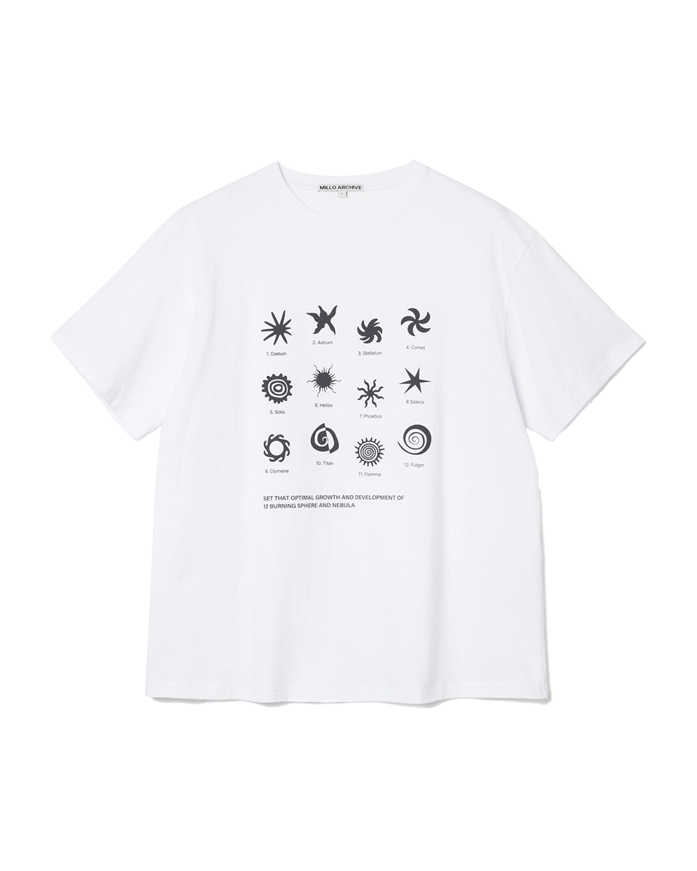 MILLO ARCHIVE ♥ Scroll Square T-Shirts/ 追跡付 MILLO ARCHIVE ♥ Scroll Square T-Shirts/ 追跡付 (MILLO