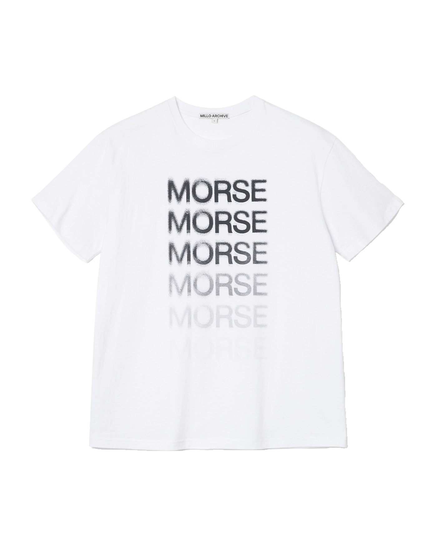MILLO ARCHIVE ♥ Faded Morse T-Shirts/ 追跡付 MILLO ARCHIVE Faded Morse T-Shirts