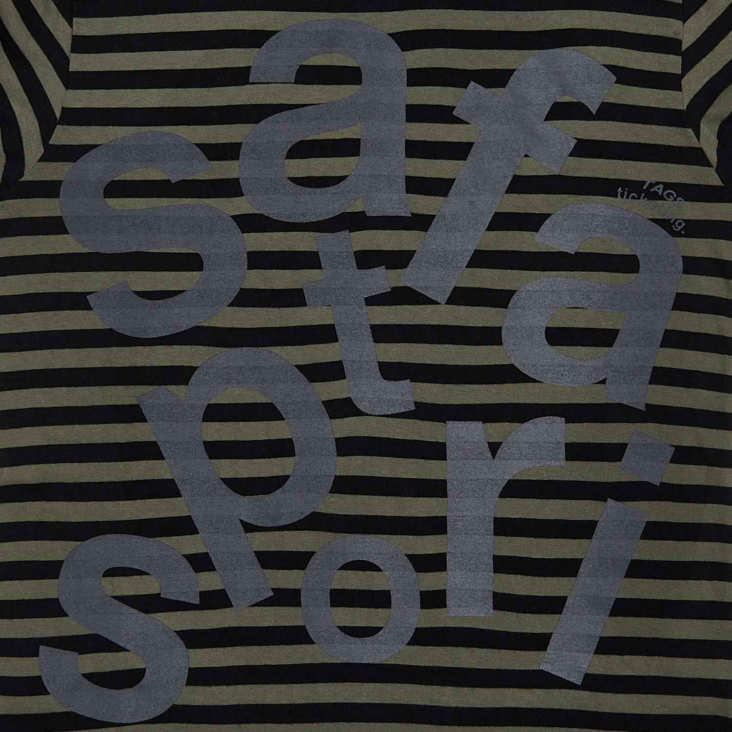 トップス SAFARISPOT 1/2 Ticketing Stripe Border Safarispot 1/2 Ticketing Stripe Border Hoodie - Gray