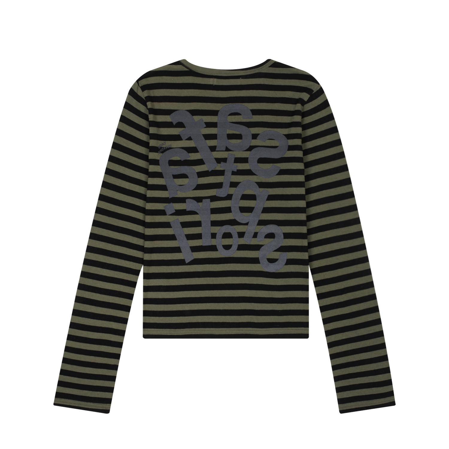 Safarispot☆TICKETING STRIPE BORDER TEE TICKETING STRIPE BORDER TEE (BLACK) - safarispot | 60