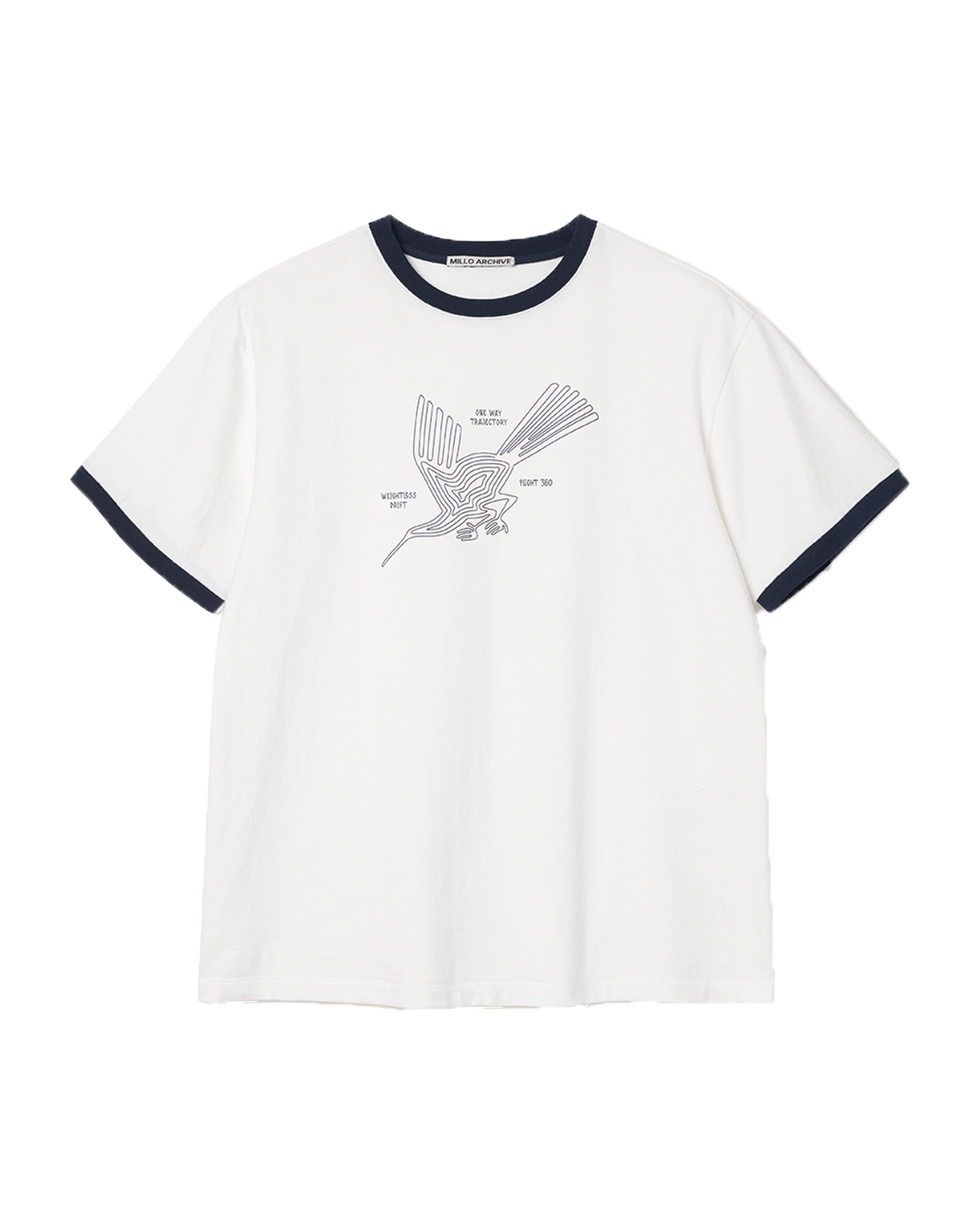 MILLO ARCHIVE ♥ Scroll Square T-Shirts/ 追跡付 MILLO ARCHIVE ♥ Scroll Square T-Shirts/ 追跡付 (MILLO