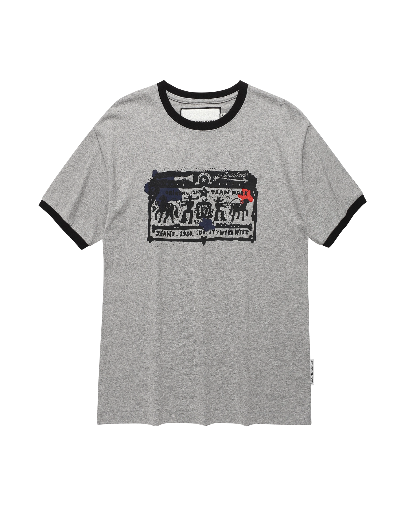 Tシャツ・カットソー THEVINYLHOUSE CHAIN RIBBON TEE 5FT2290 THEVINYLHOUSE CHAIN RIBBON TEE