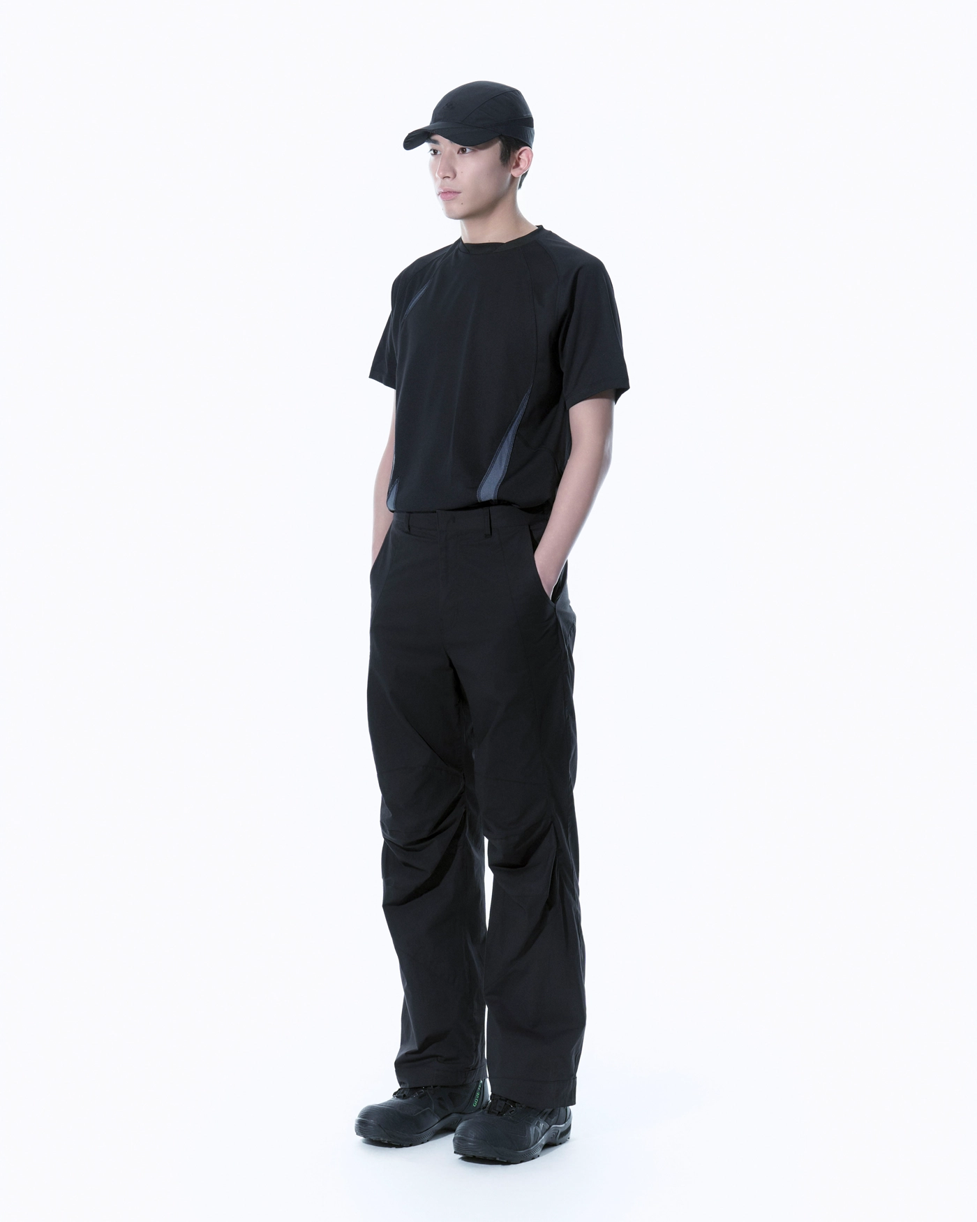 Tシャツ・カットソー [SAN SAN GEAR] FLOWING PANEL T-SHIRT SAN SAN GEAR FLOWING PANEL T-SHIRT