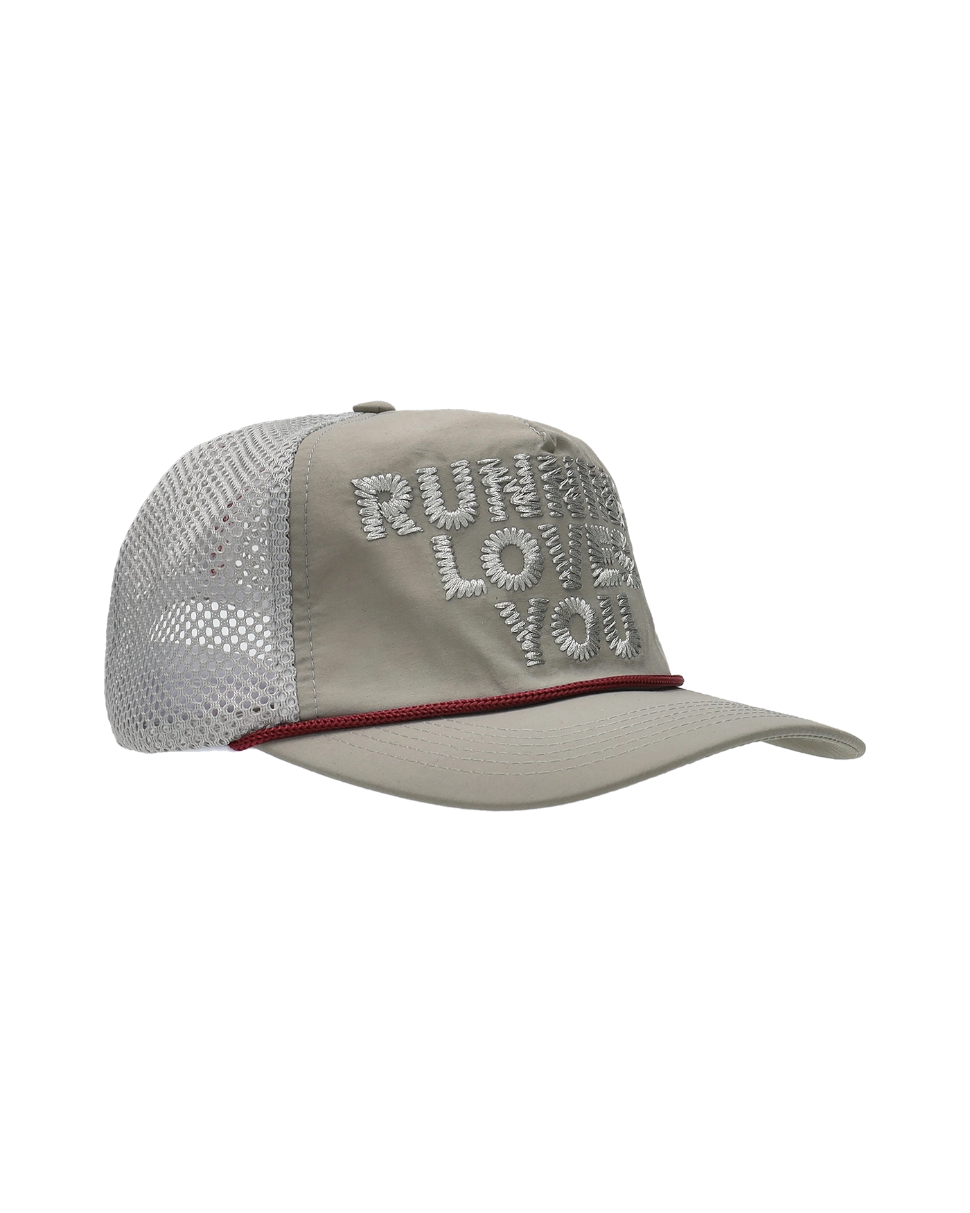 ALEX ZONO RUNNING LOVES YOU TRUCKER HAT