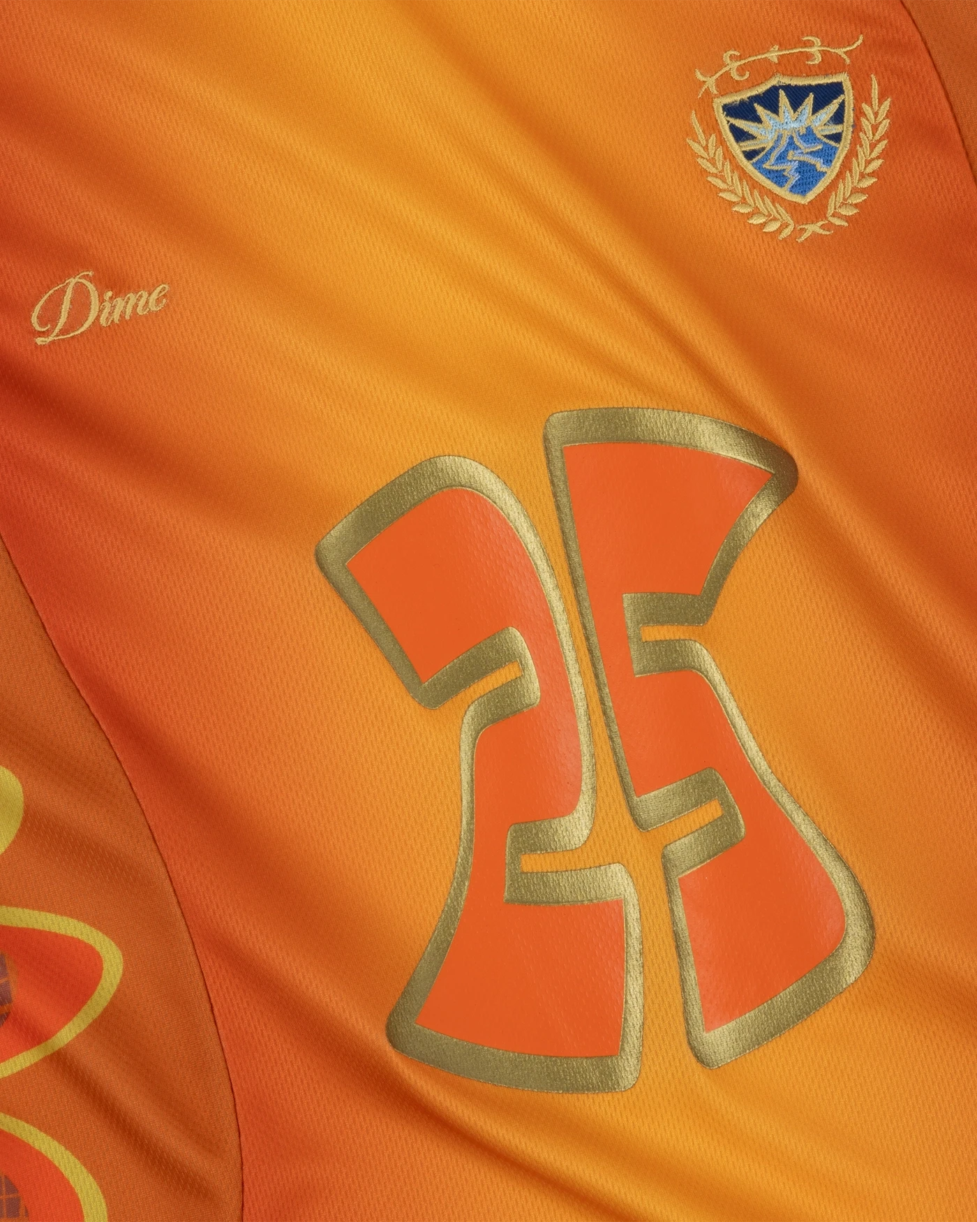 Dime サッカーシャツ ユニフォーム Holy Flame Jersey Orange Holy Flame Jersey T-shirt – On Sale Now with Up to 11