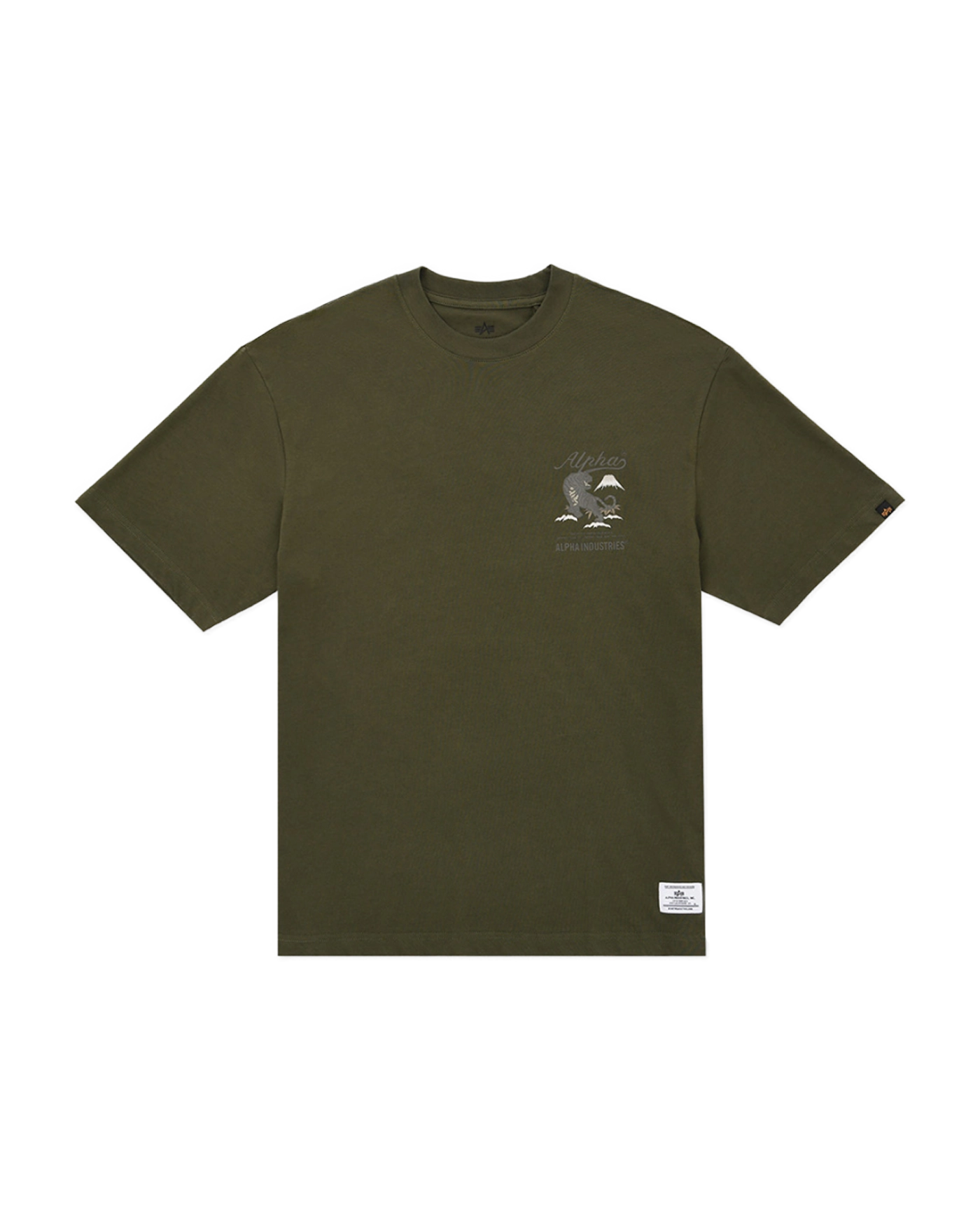 ★ALPHA INDUSTRIES★タイガーサーチ アンド デストロイ Tシャツ ALPHA INDUSTRIES TIGER SEARCH AND DESTROY TEE