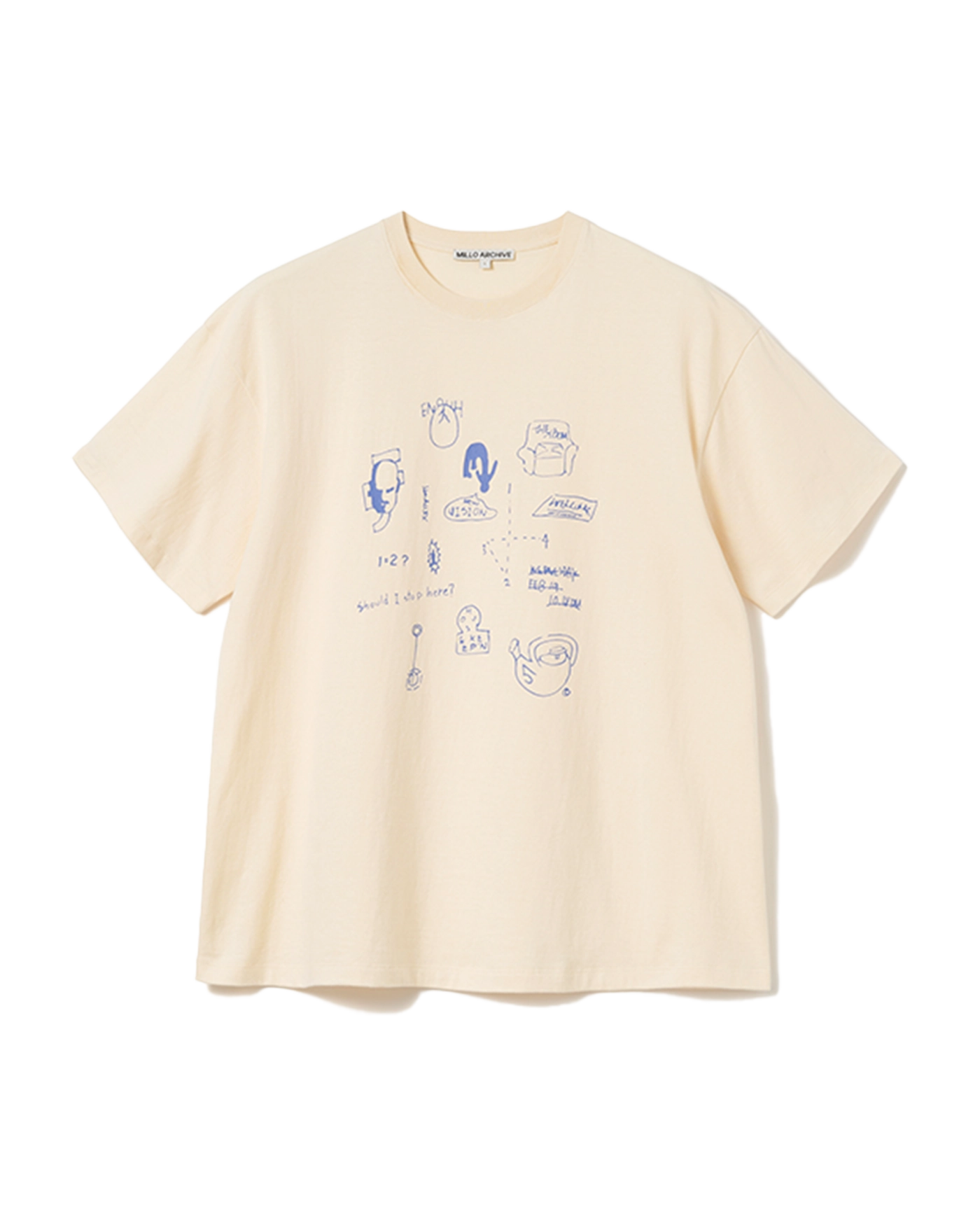MILLO ARCHIVE☆パクジフン着用Custom Frame Cat T-Shirts MILLO ARCHIVE Custom Frame Cat T-Shirts