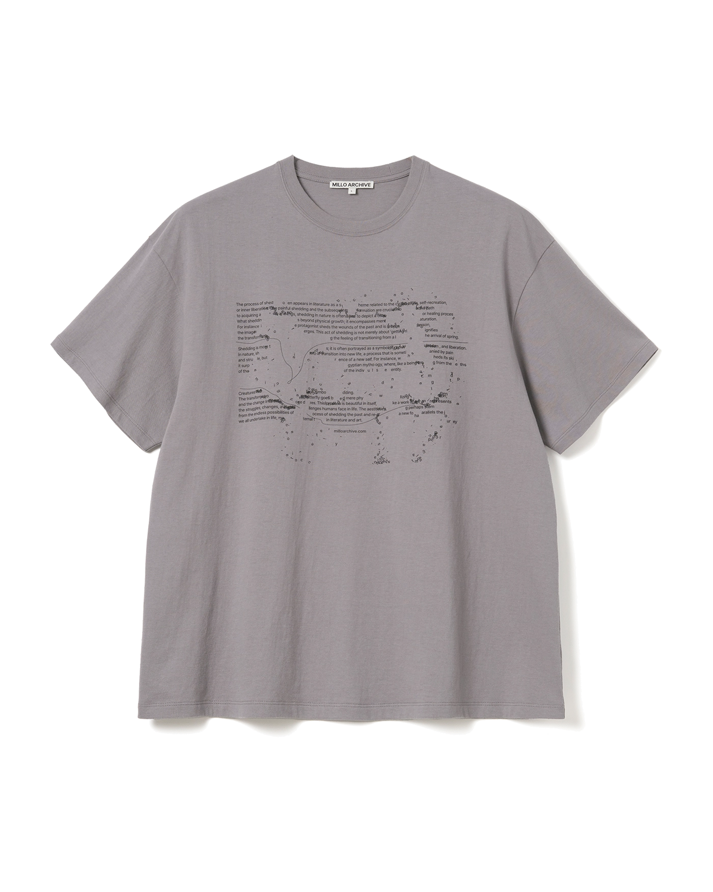 MILLO ARCHIVE ♥ Scroll Square T-Shirts/ 追跡付 MILLO ARCHIVE Scroll Square T-Shirts