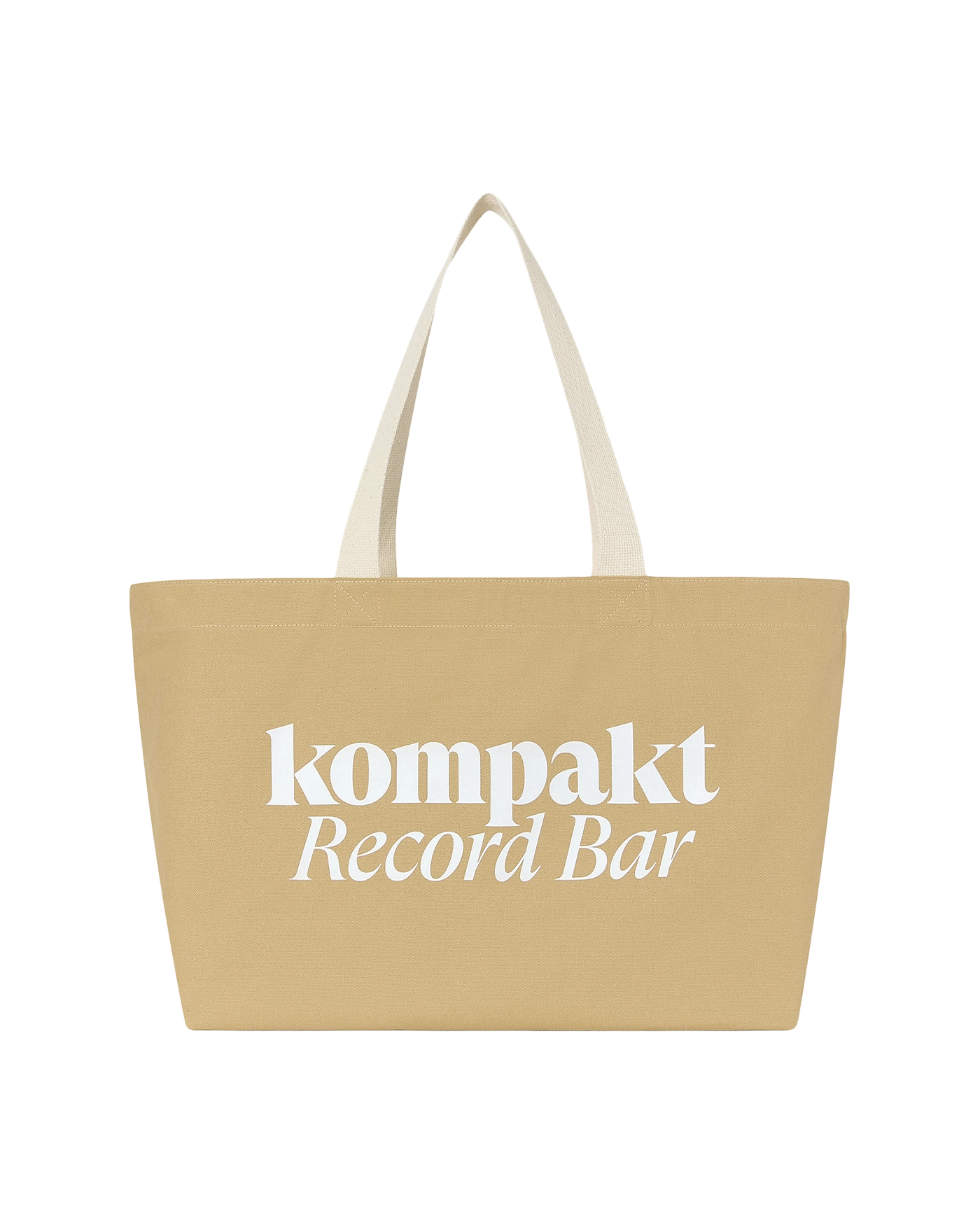 KOMPAKT RECORD BAR KRB Light Canvas Tote Bag