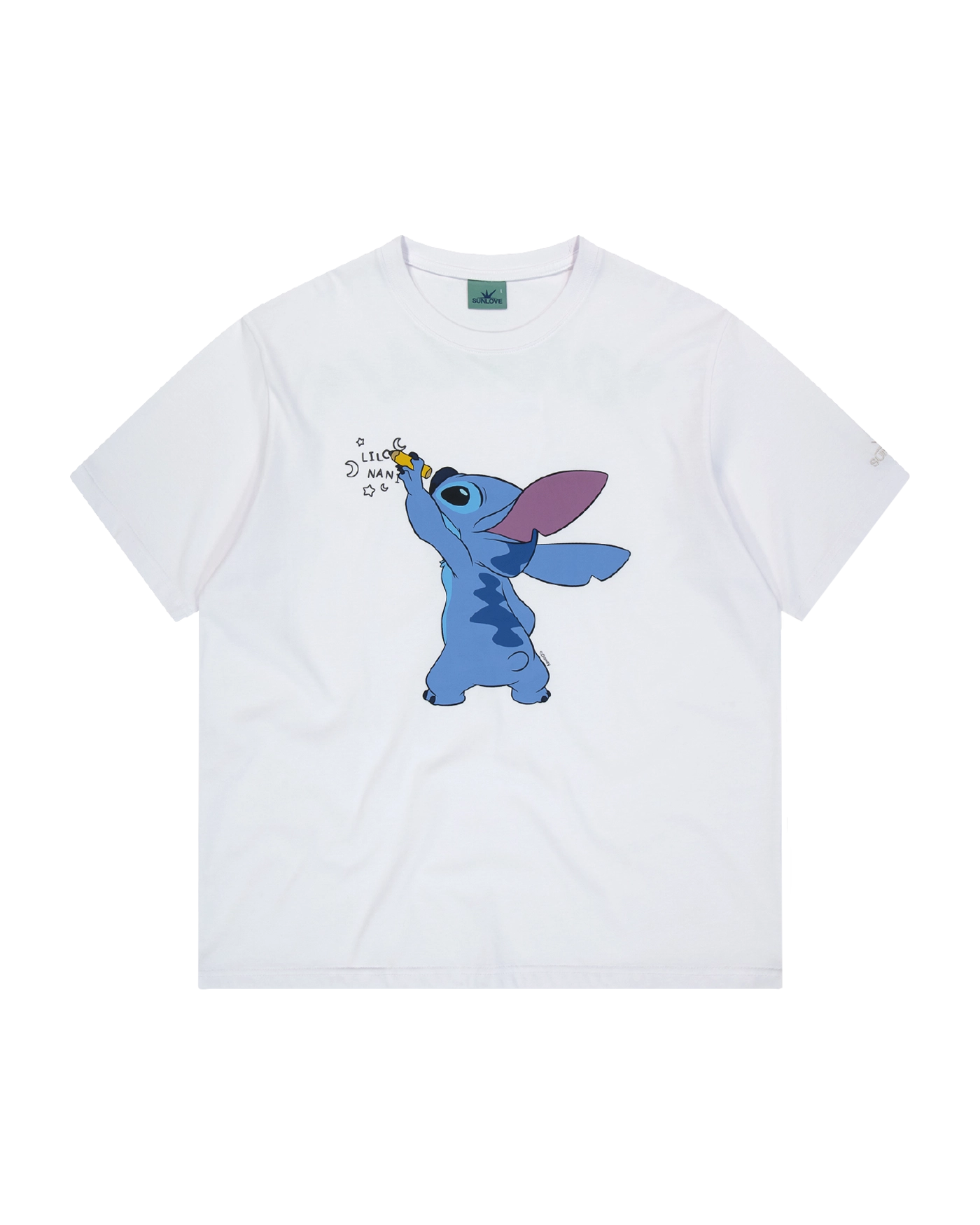 【SUNLOVE】 [STITCH] Doodle Tee /追跡付 SL251TSHST91HBL_main.webp?400x500