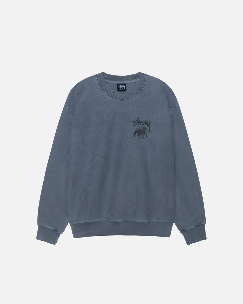 STUSSY RASTA LION スウェット PIGMENT DYED 5色 送料込み STUSSY RASTA LION スウェット PIGMENT DYED 5色 送料込み