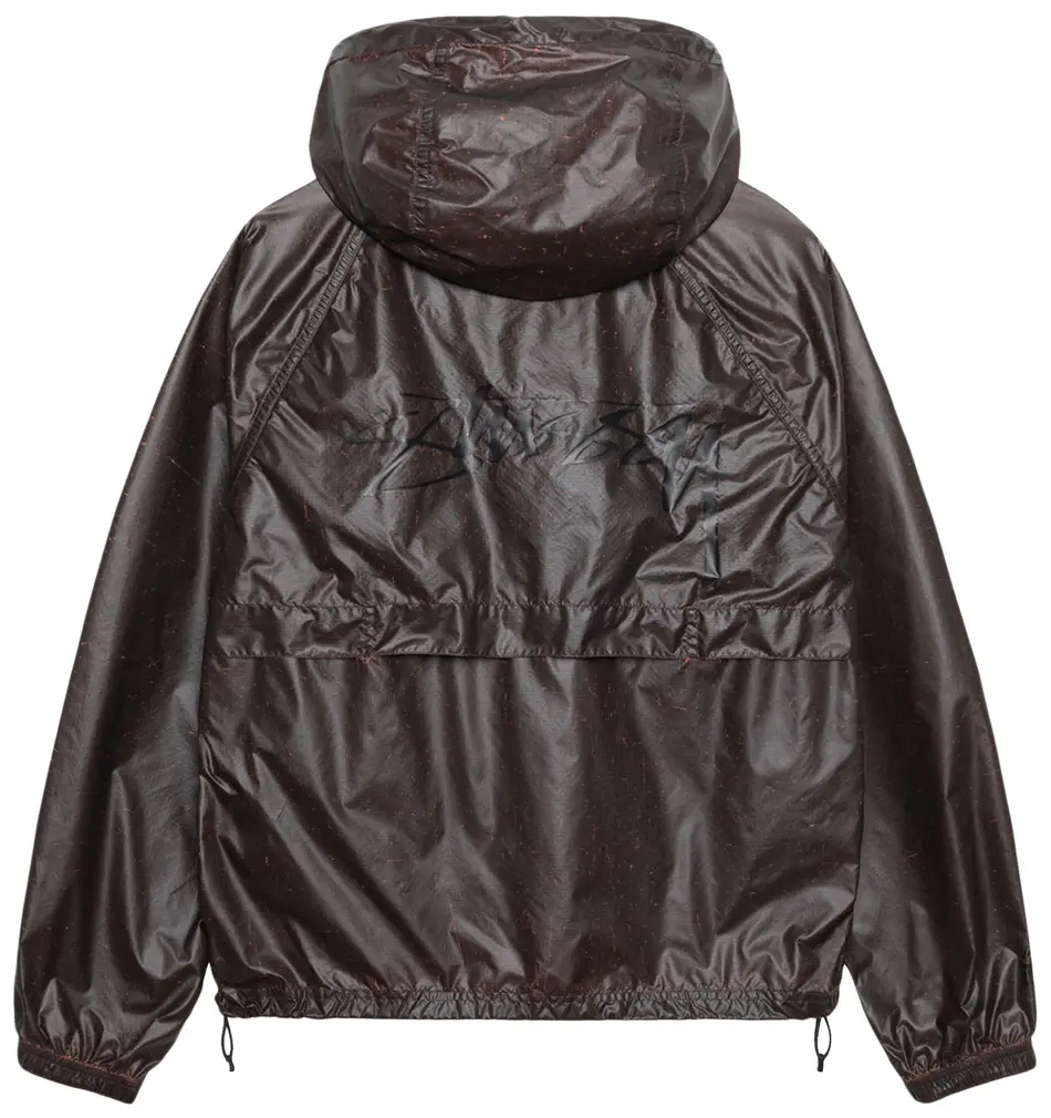 STUSSY BEACH SHELL CRACKED RIPSTOP