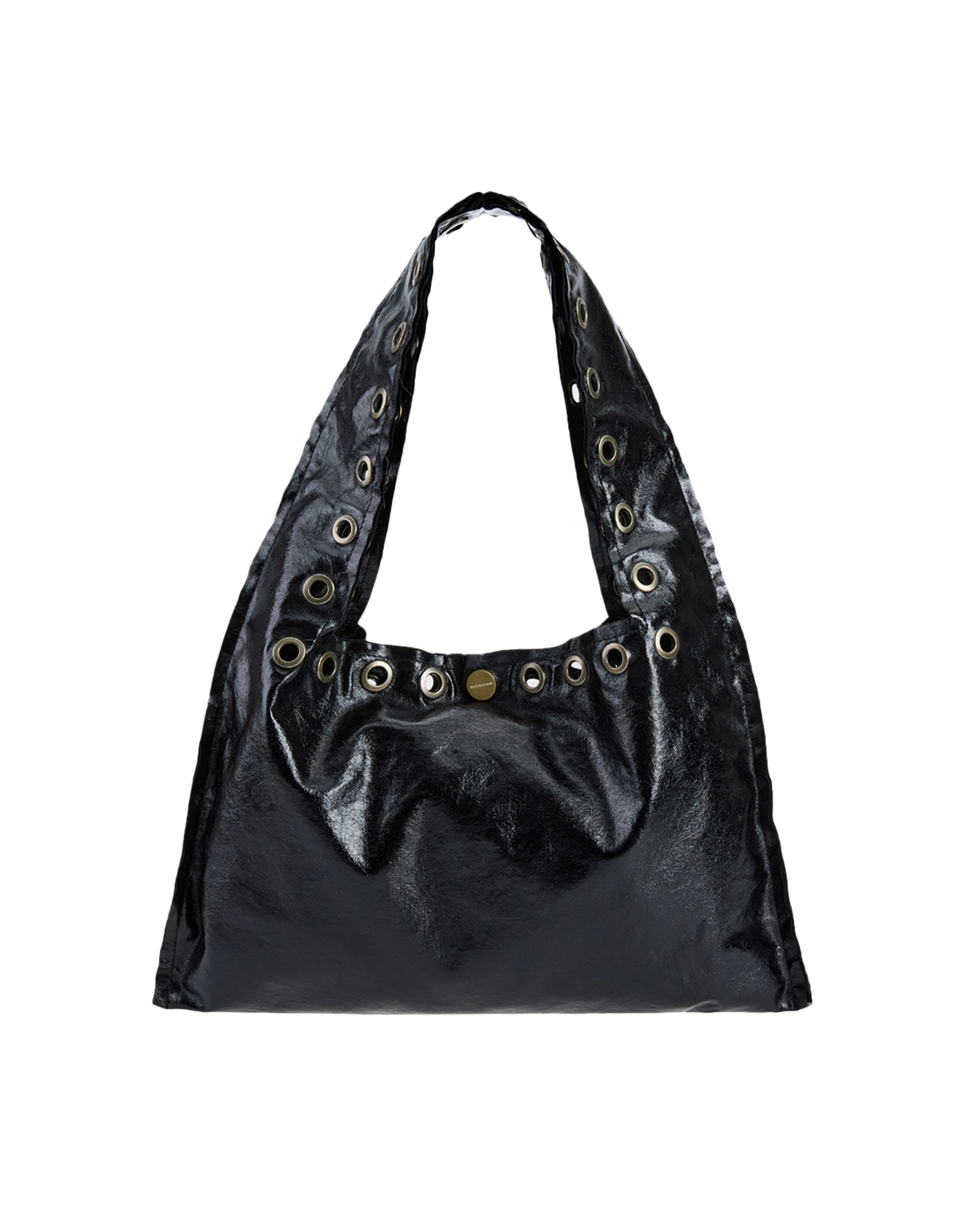 polysooem★韓国★人気シリーズ EYELET LLIC SHOULDER BAG POLYSOOEM EYELET METALLIC SHOULDER BAG