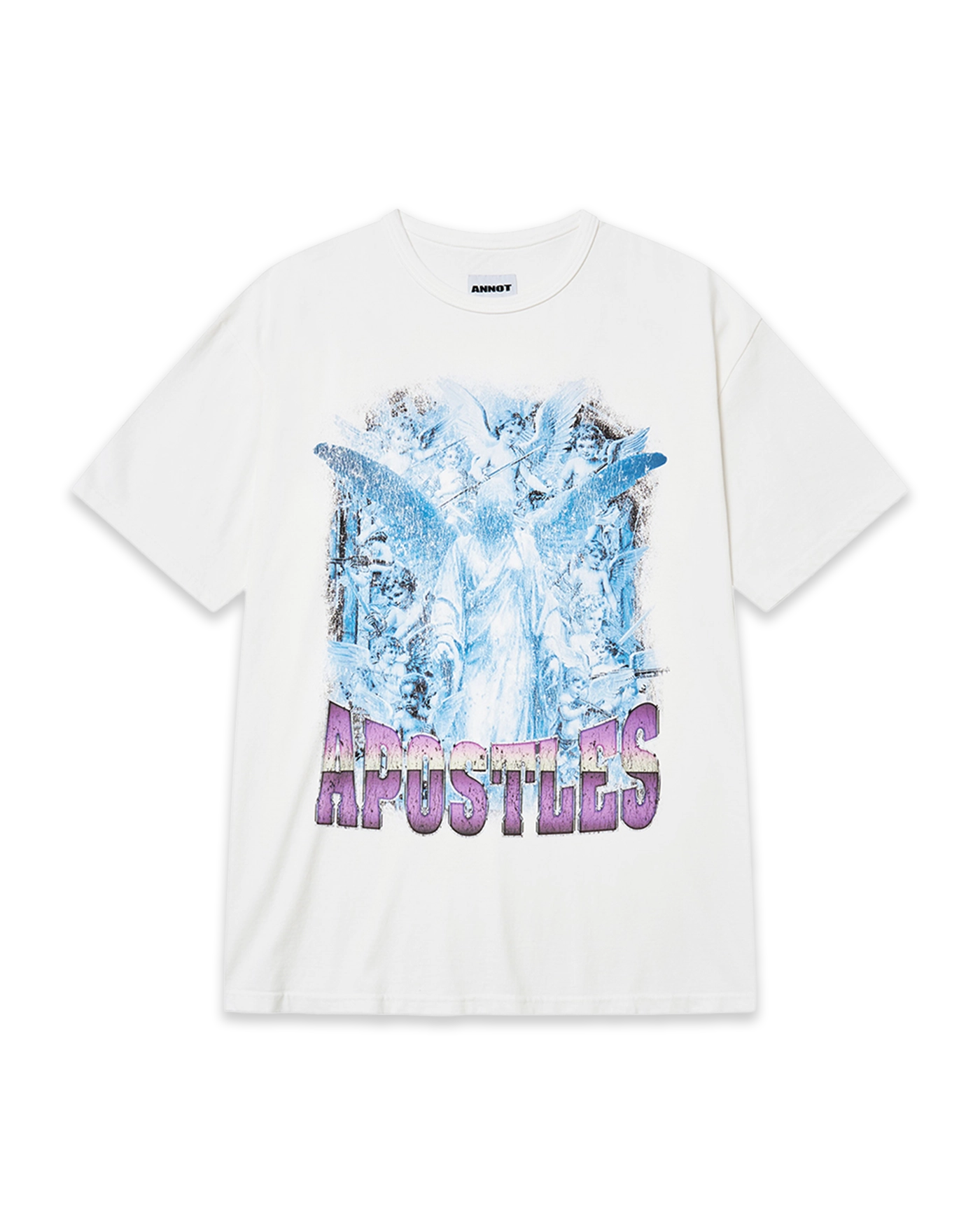 [ANNOT] 12 APOSTLES Washed T-Shirt ★すぐ品切れ★ MUSINSA | ANNOT 12 APOSTLES WASHED T-SHIRT OFF WHITE