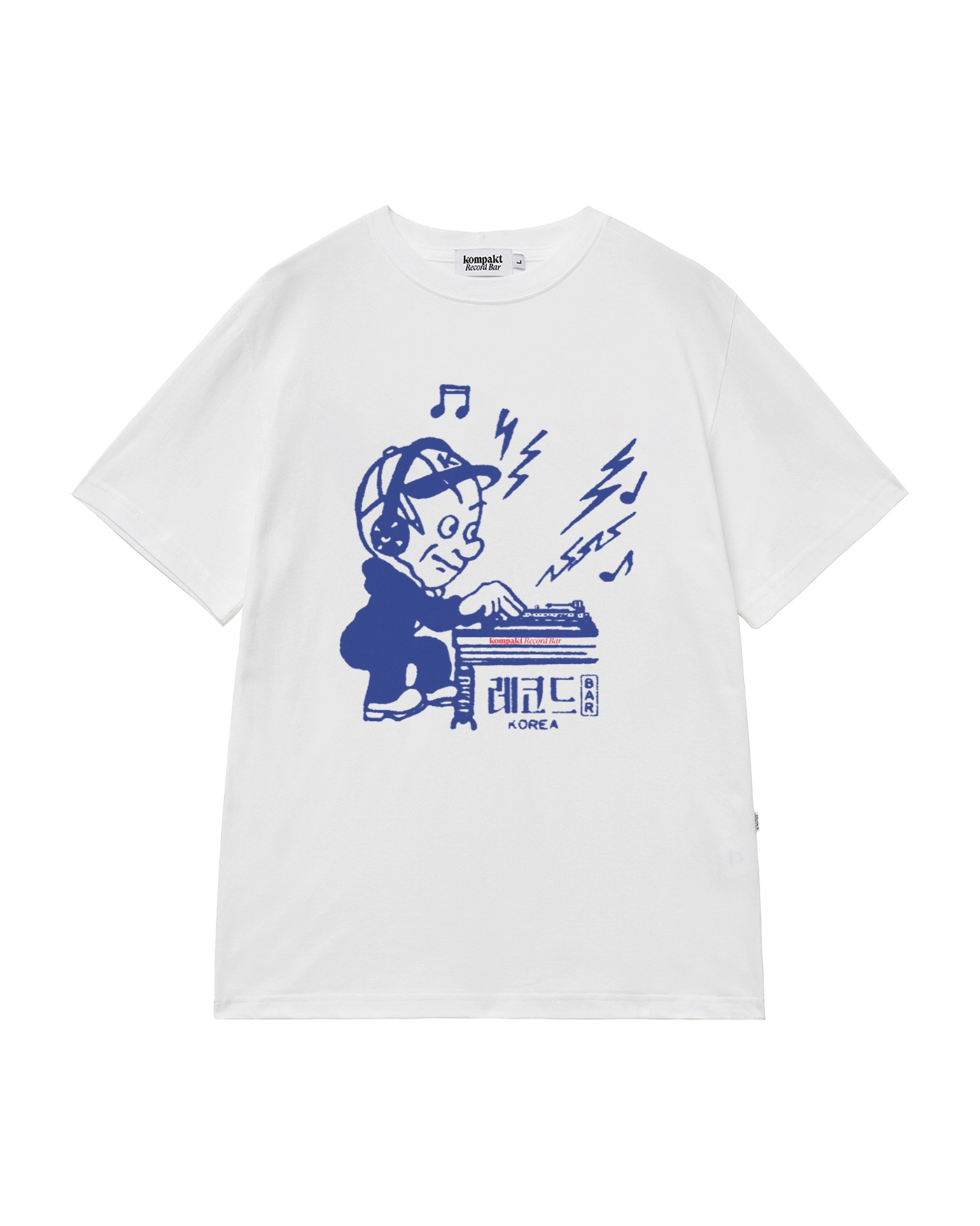 KOMPAKT RECORD BAR Basic New Logo T-shirt