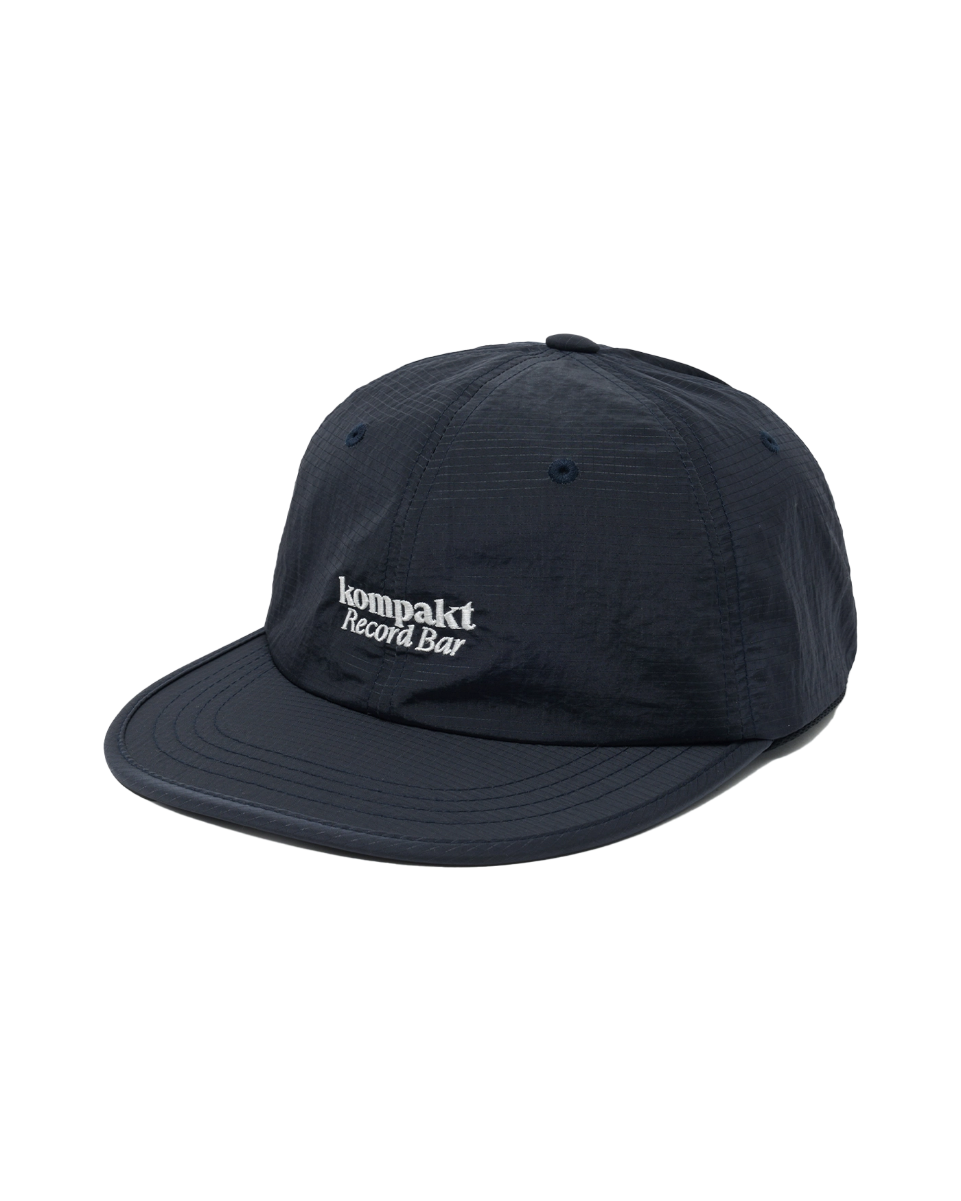★COMPAKT RECORD BAR★ KRB 6panel Ripstop Nylon Cap Black KOMPAKT RECORD BAR KRB 6panel Ripstop Nylon Cap