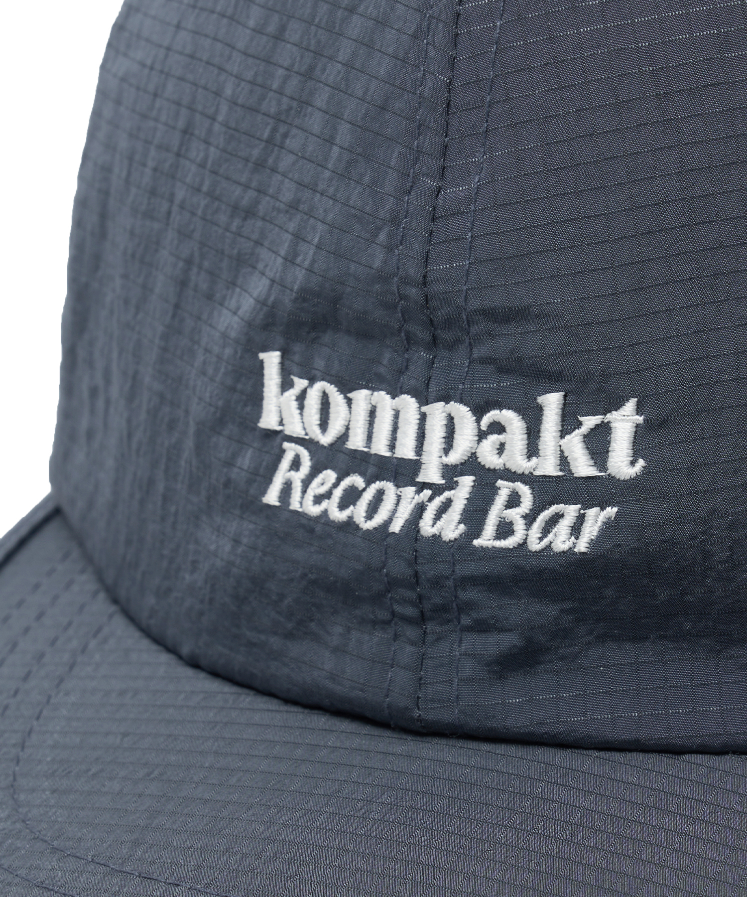 ★COMPAKT RECORD BAR★ KRB 6panel Ripstop Nylon Cap Black KOMPAKT RECORD BAR KRB 6panel Ripstop Nylon Cap