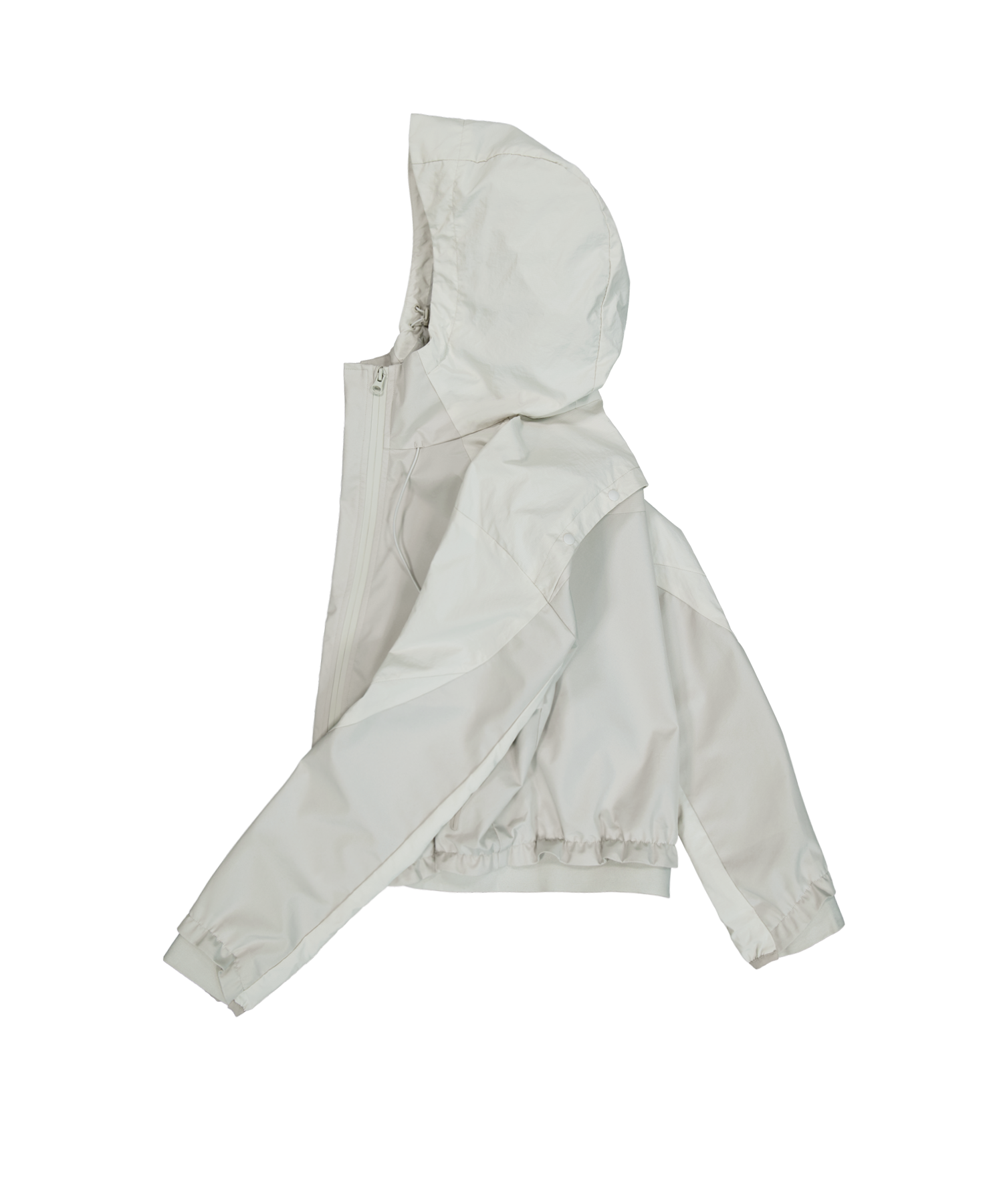 OJOS Paneled Crop Shell Jacket