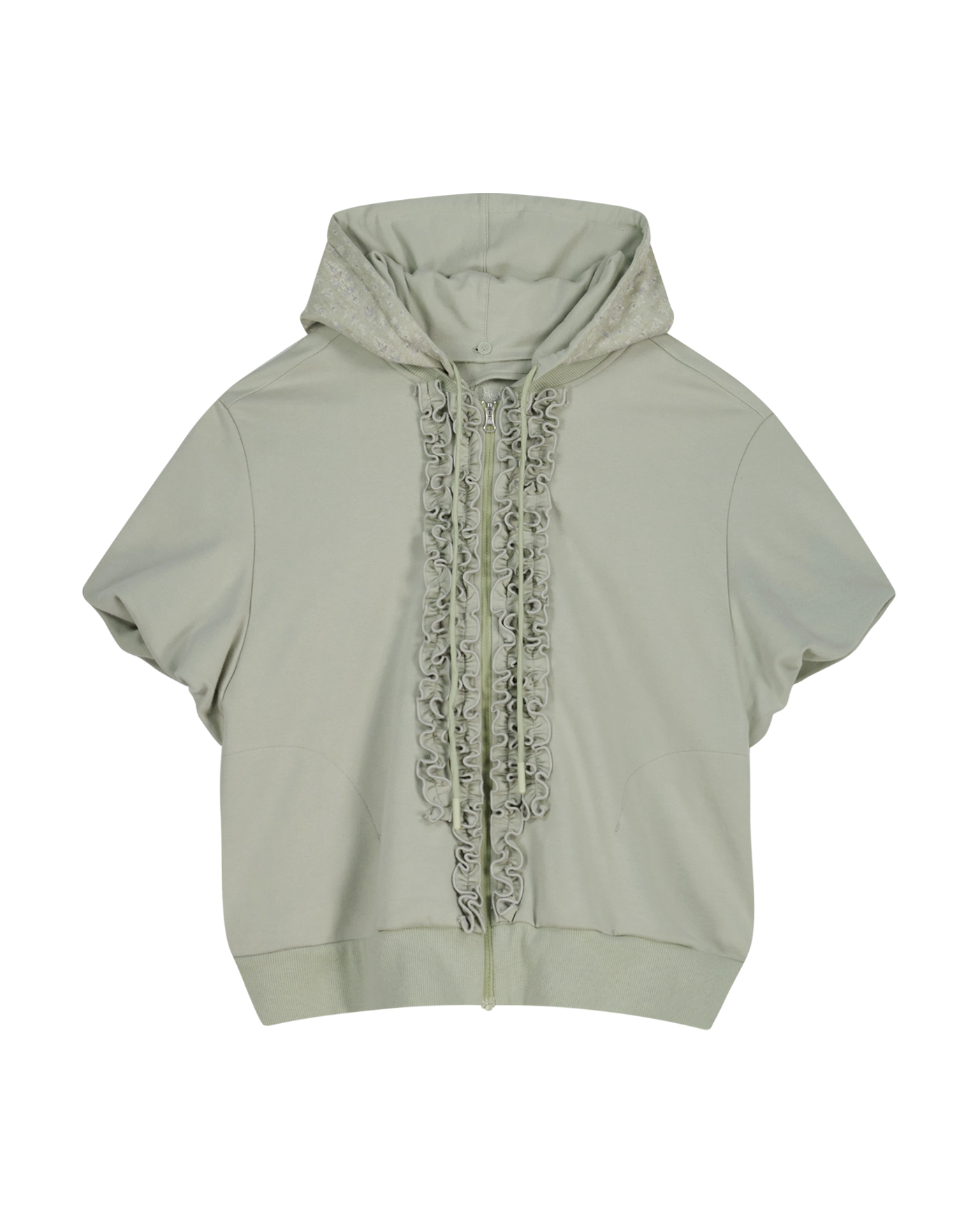 OJOS Paneled Crop Shell Jacket