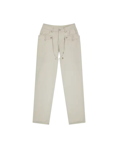 【OJOS】 Detachable Button Denim Pants ♥3Colors OJOS Detachable Button Denim Pants