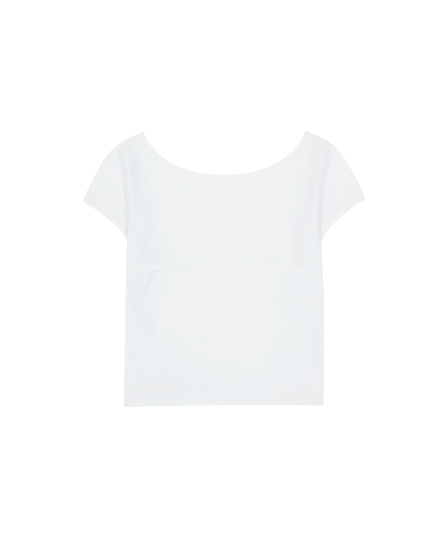 【OJOS】25SS★ Lace Trimming T-shirt OJOS Lace Trimming T-shirt