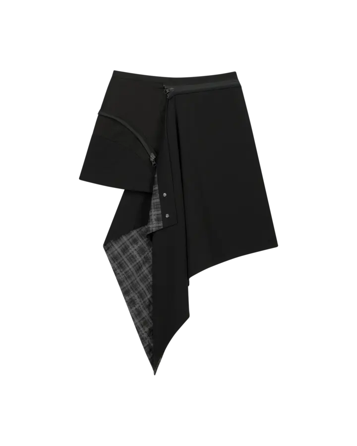 오호스 멀티패널 플리츠 스커트 블랙 25SS-SK03-BK | 카시나 KASINA 오호스 멀티패널 플리츠 스커트 블랙 25SS-SK03-BK | 카시나 KASINA