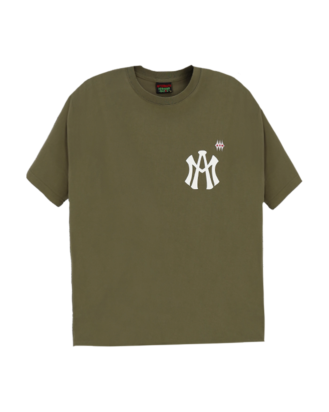 [AFTERMATH] AFTERMATH PIG DYED DOODLE AIM LOGO TEE /追跡付 AFTERMATH PIG DYED DOODLE AIM LOGO TEE