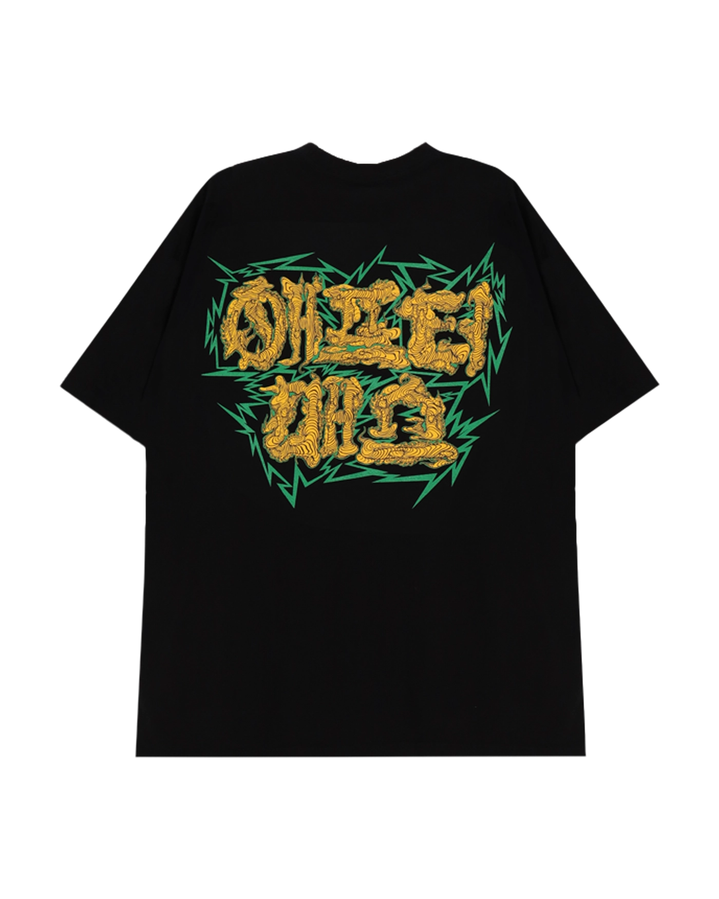 [AFTERMATH] AFTERMATH PIG DYED DOODLE AIM LOGO TEE /追跡付 AFTERMATH PIG DYED DOODLE AIM LOGO TEE