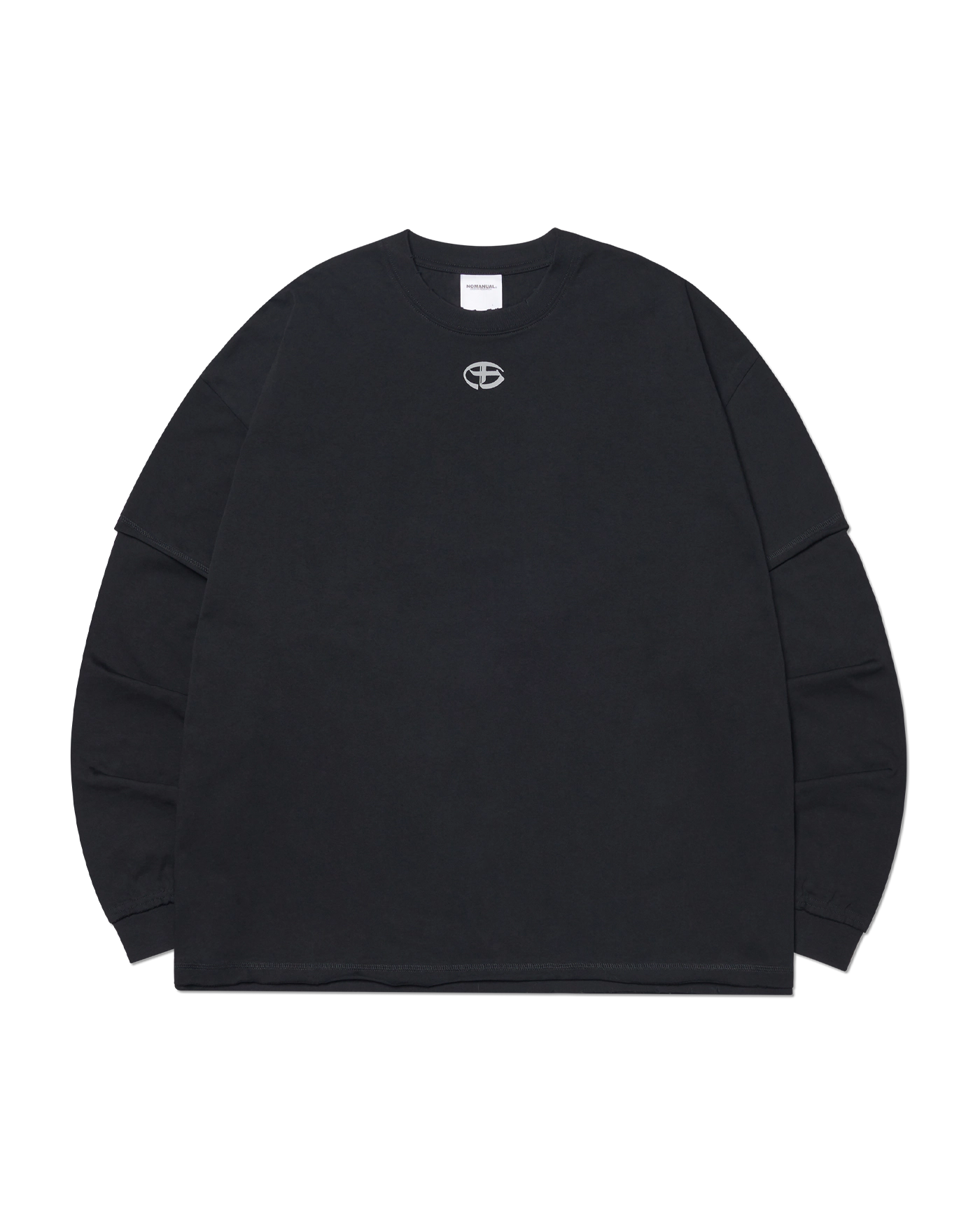 【NOMANUAL】ABRASION LAYERED LONG SLEEVE TEE スリーブティー NOMANUAL】ABRASION LAYERED LONG SLEEVE TEE スリーブティー
