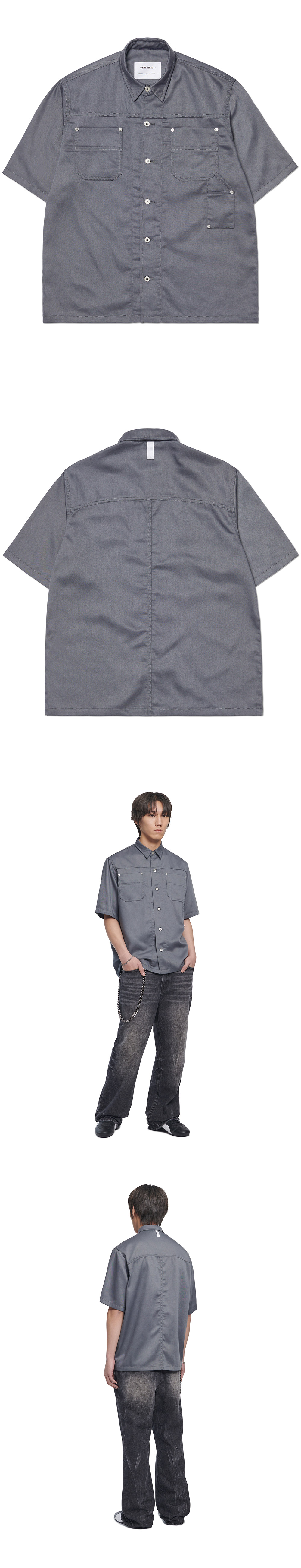 シャツ NOMANUAL C.P WORK SHIRT 5FT1028 NOMANUAL C.P WORK SHIRT 5FT1028 (NOMANUAL/シャツ) 116862965