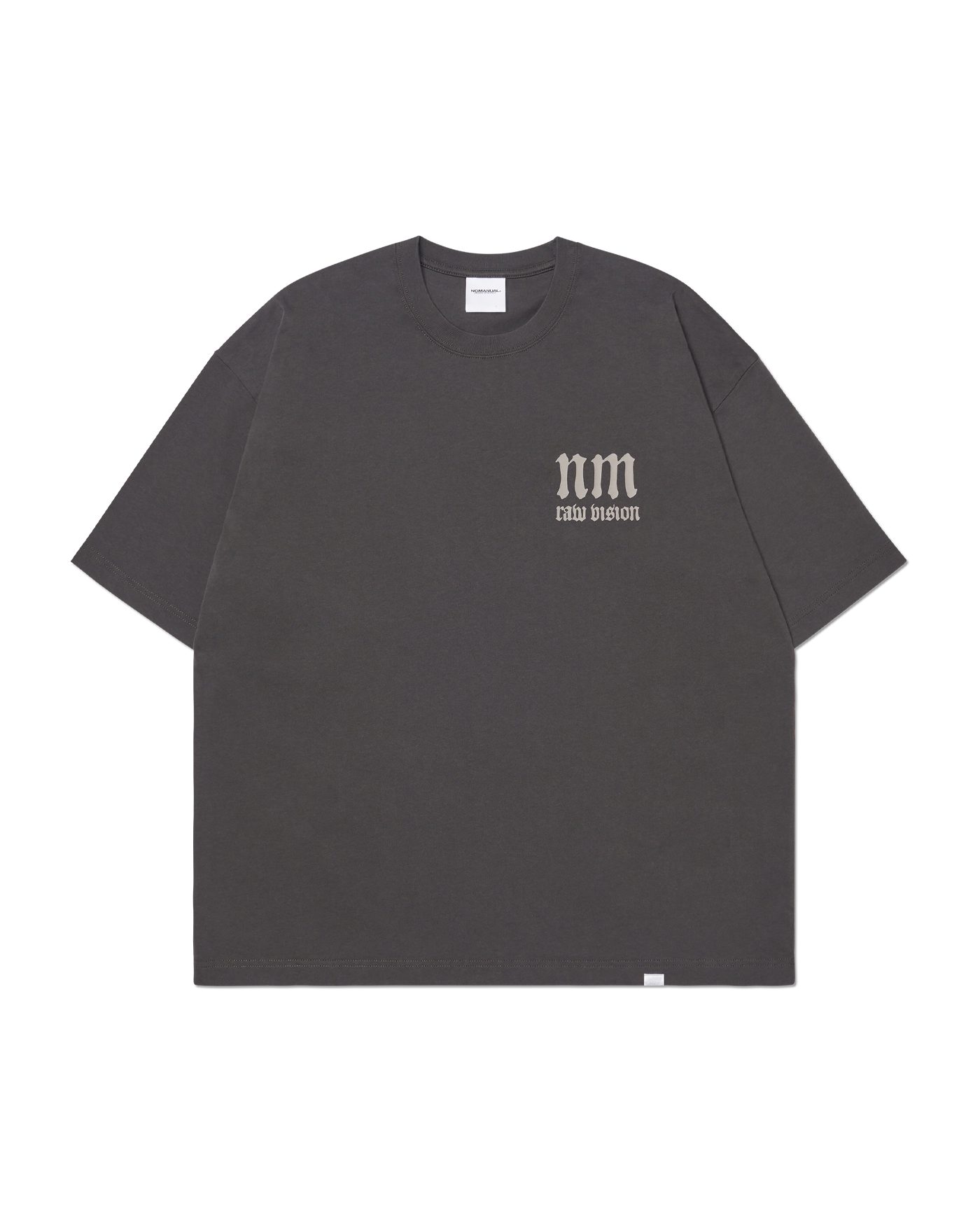 [NOMANUAL] R.V ARCH LOGO T-SHIRT★Tシャツ R.V ARCH LOGO T-SHIRT - BLACK - nomanual