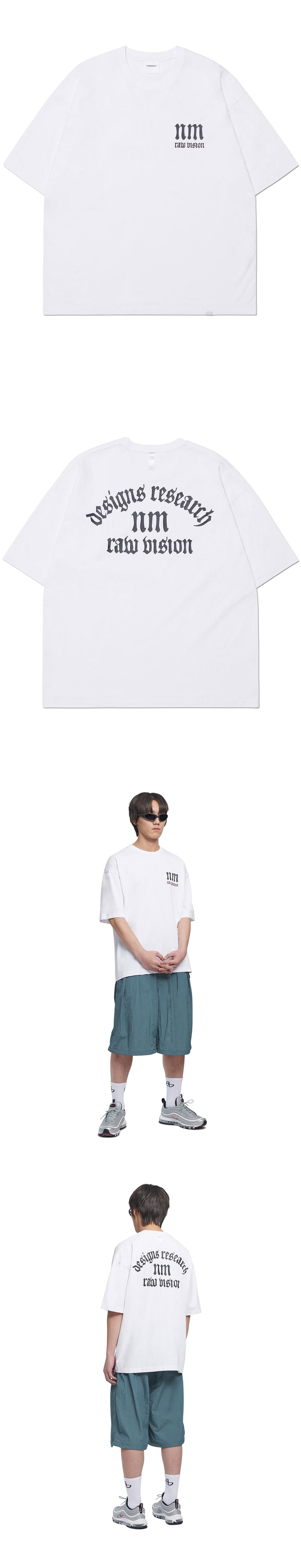 NOMANUAL R.V ARCH LOGO T-SHIRT