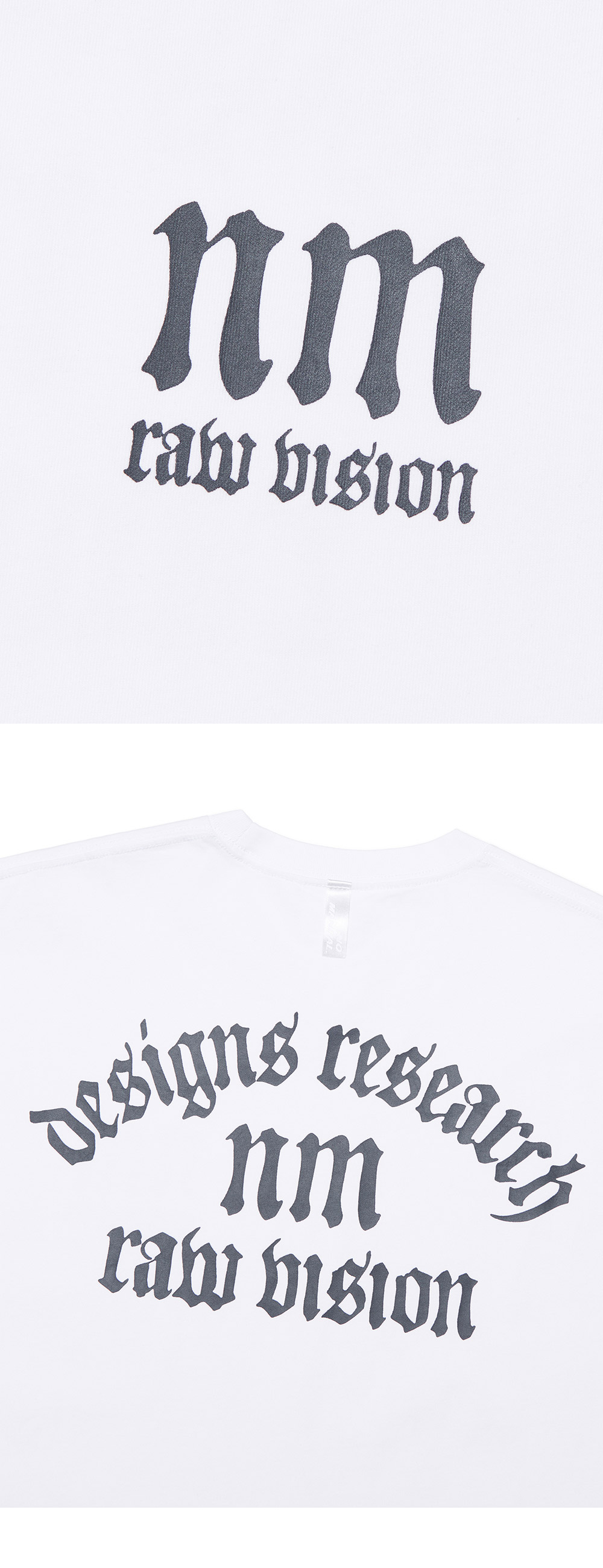 NOMANUAL R.V ARCH LOGO T-SHIRT