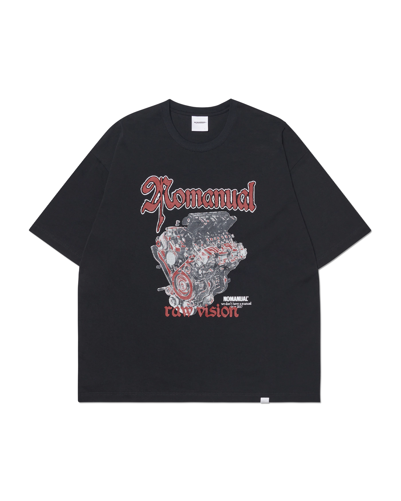 [NOMANUAL] R.V ARCH LOGO T-SHIRT★Tシャツ R.V ARCH LOGO T-SHIRT - DARK NAVY - nomanual | 60% - Asian