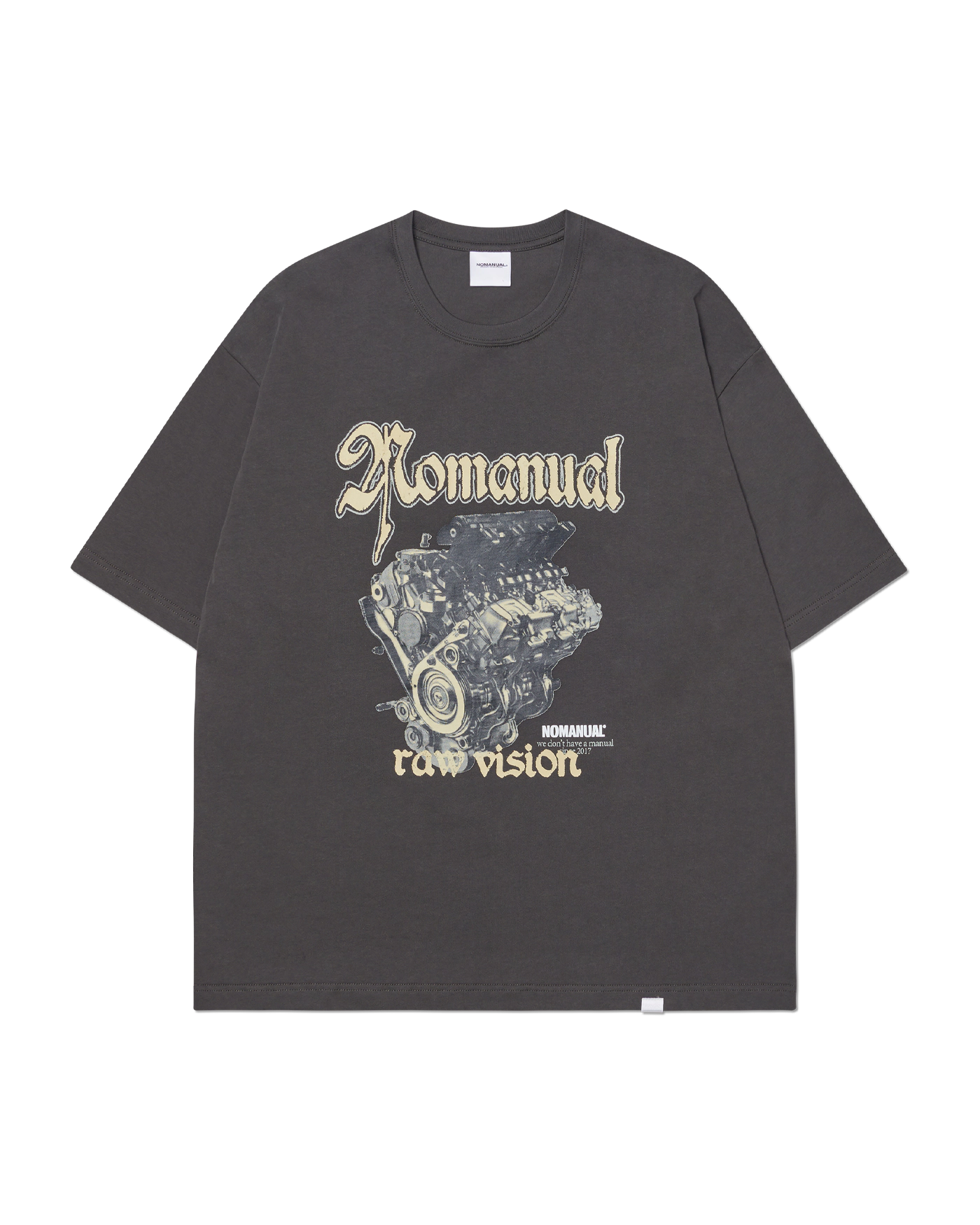 【NOMANUAL】25ss R.V ARCH LOGO T-SHIRT NOMANUAL tシャツ 「NOMANUAL」R.V ARCH LOGO T-SHIRT メンズ