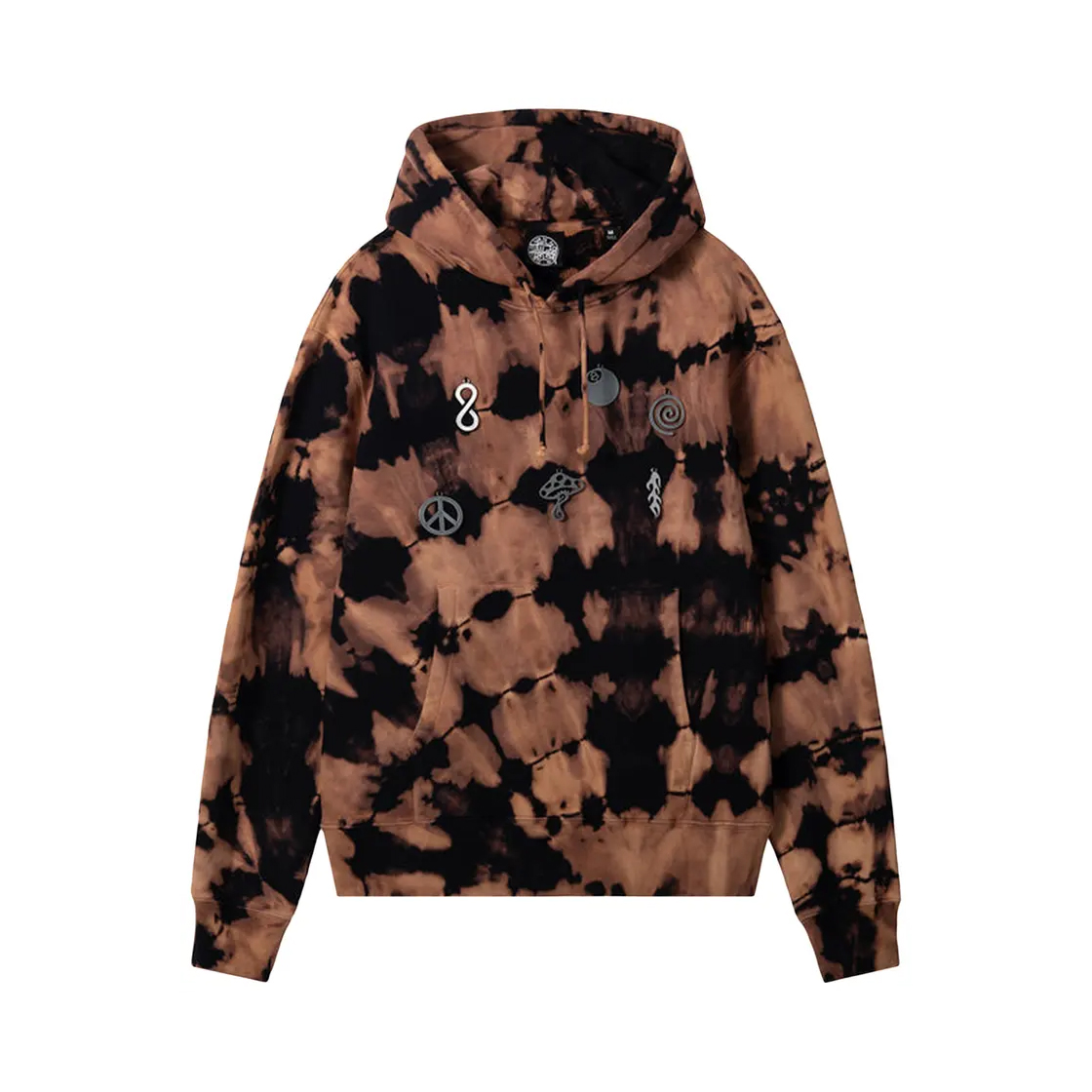 パーカー・フーディ DRIES VAN NOTEN X STUSSY TIE DYE HOOD Stüssy x Dries van Noten – Tie Dye Logo Hoodie