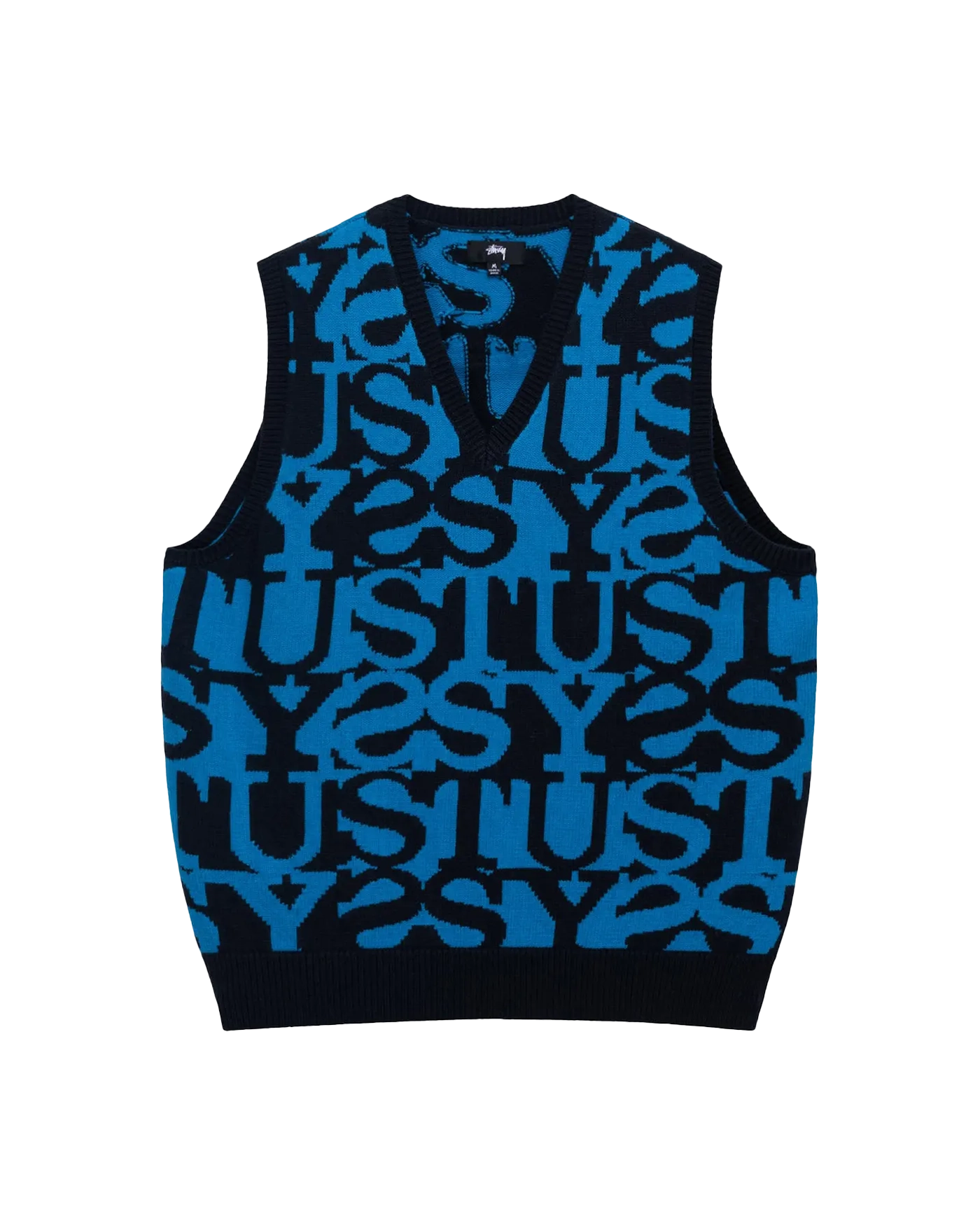 トップス STUSSY 23AW STACKED SWEATER VEST Stussy Stacked Sweater Vest - Ivory – Goodhood