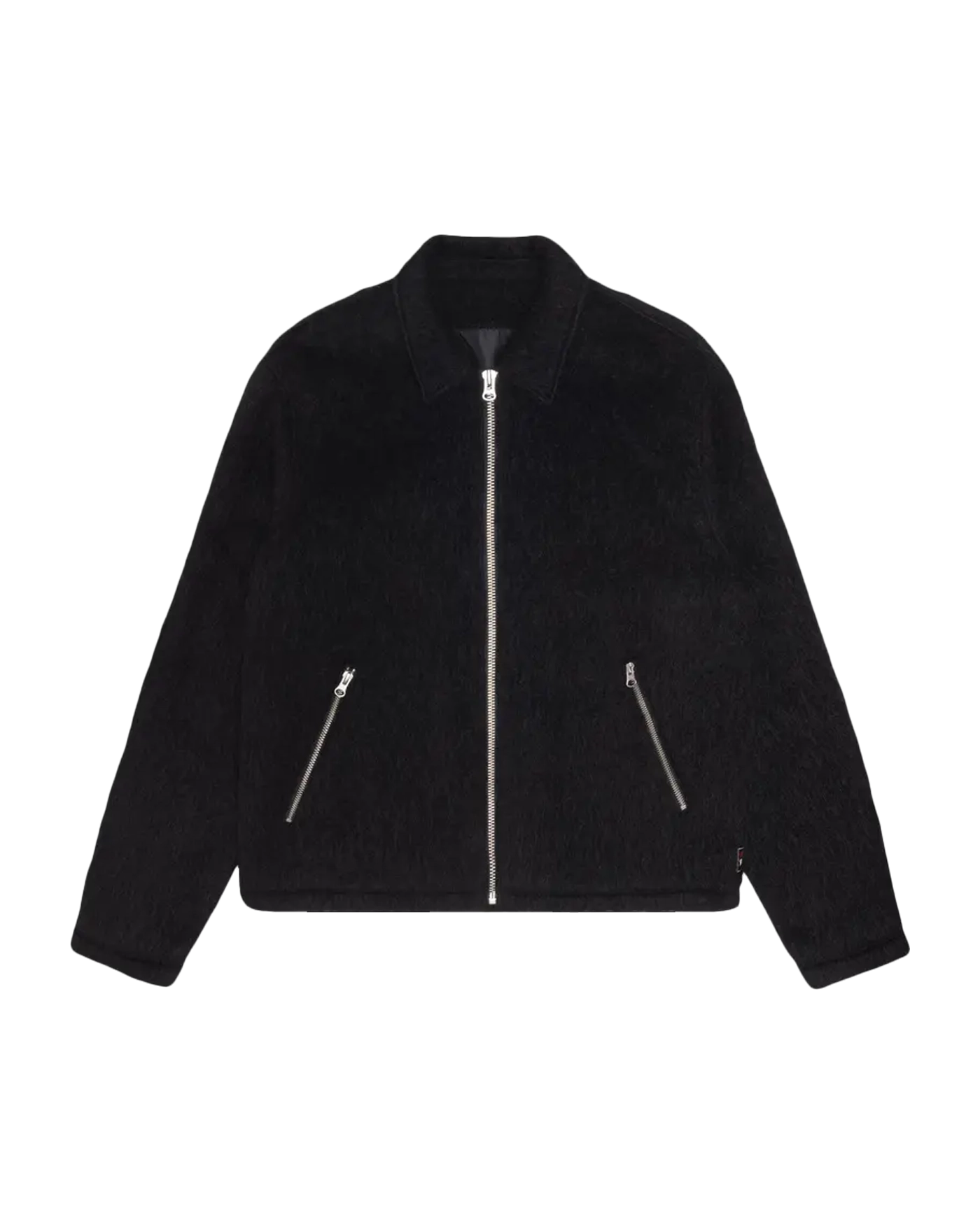 Stussy mohair club ブラック ジャケット STUSSY MOHAIR CLUB JACKET