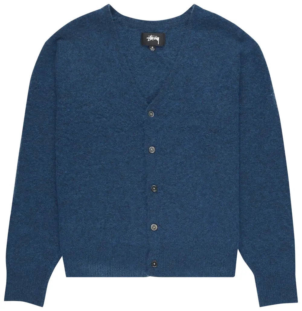 STUSSY BRUSHED CARDIGAN