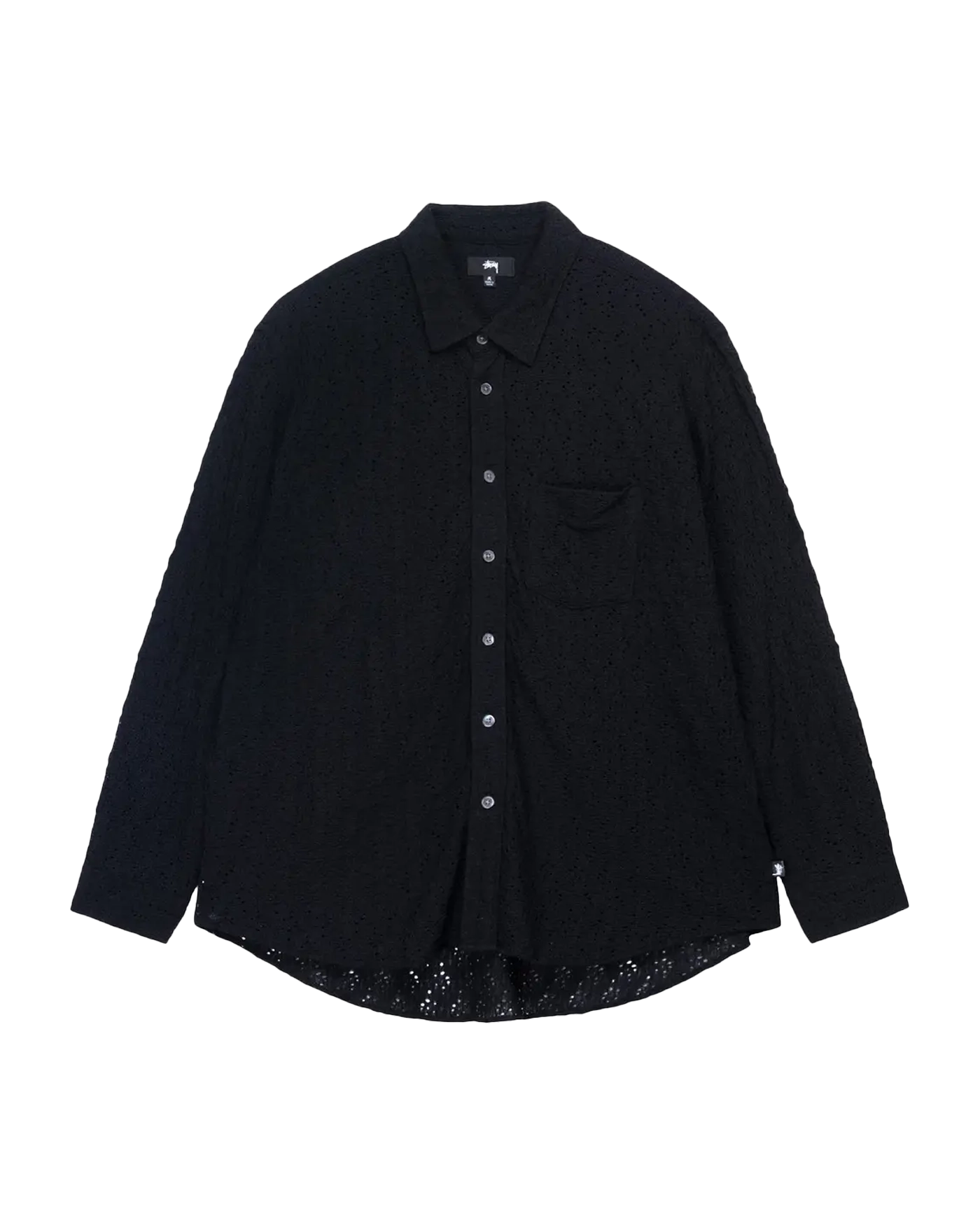 stussy LACE LS SHIRT レースシャツ　23AW 定価半額※ stussy LACE LS SHIRT レースシャツ 23AW - メルカリ