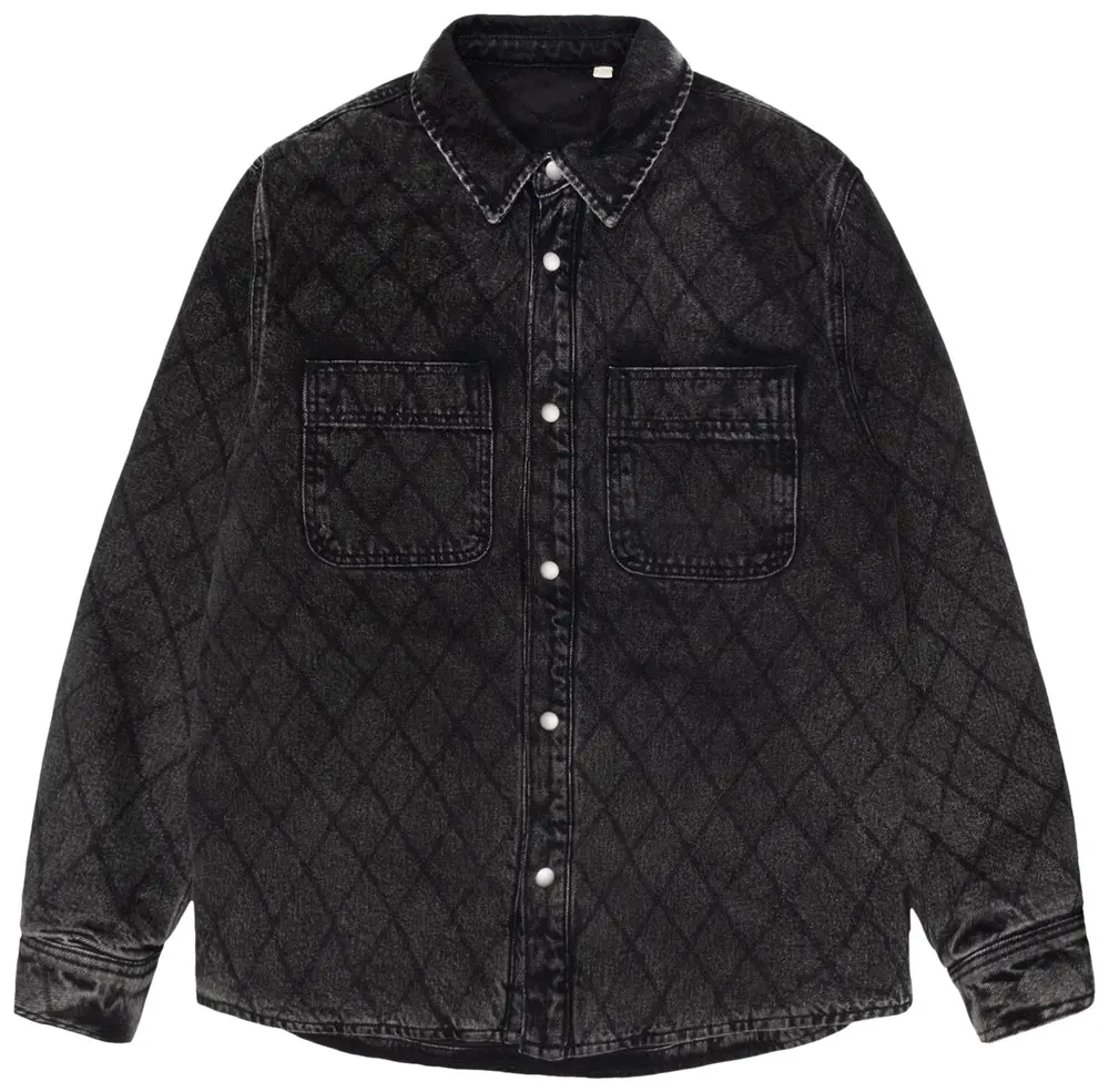 stussy 23aw QUILTED DENIM SHIRT デニムシャツ stussy 23aw QUILTED DENIM SHIRT デニムシャツ