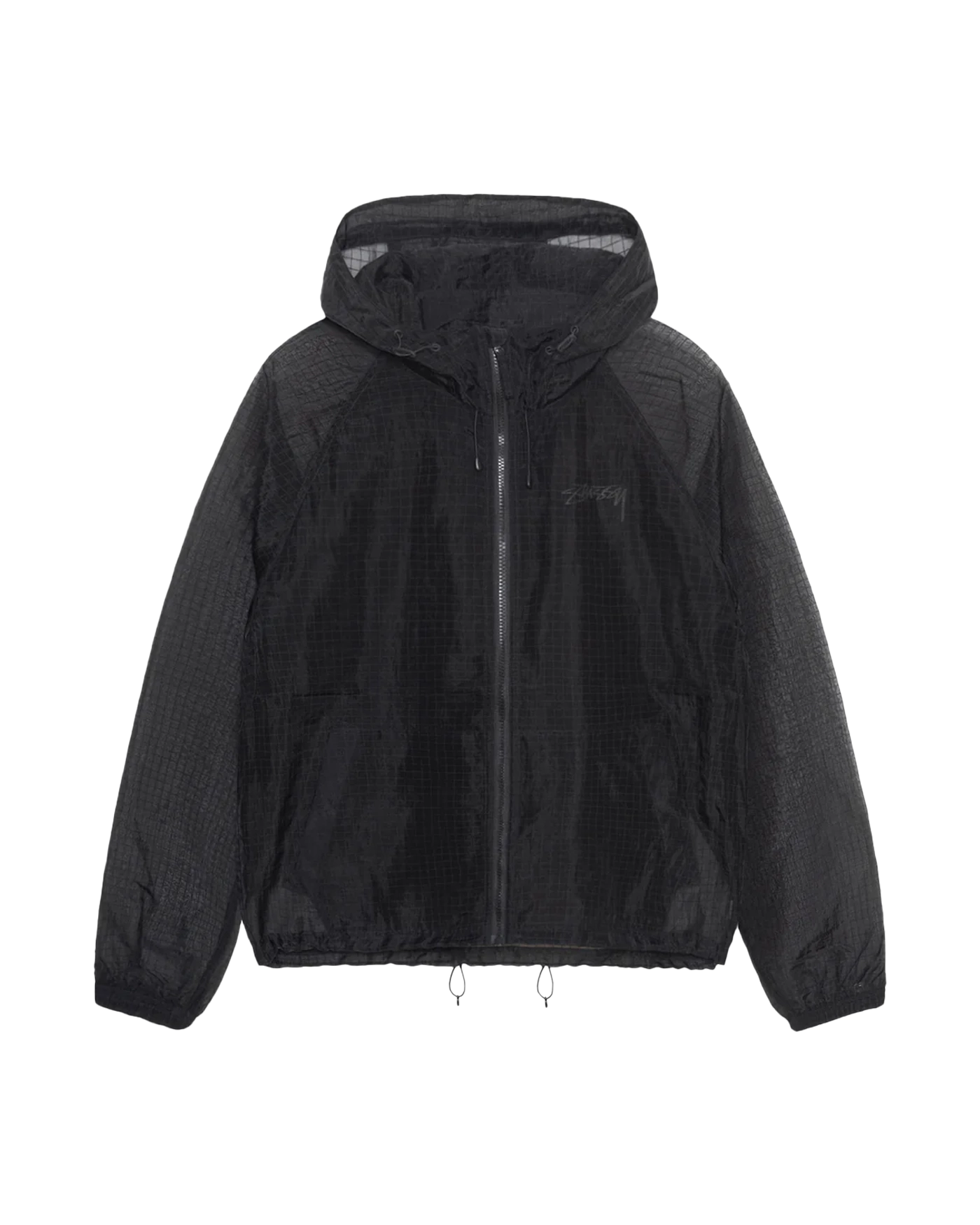 STUSSY BEACH SHELL TRNSPRNT RIPSTOP