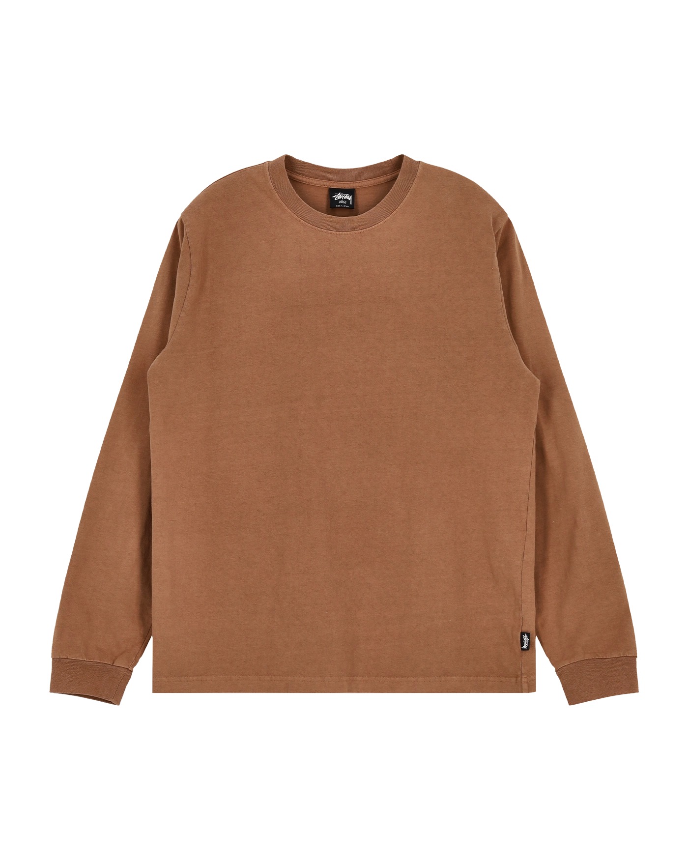 ★24AW 大人気★Stussy RASTA LION CREW PIGMENT DYED Stussy Rasta Lion Pigment Dyed Crew Orange メンズ - FW24 - JP
