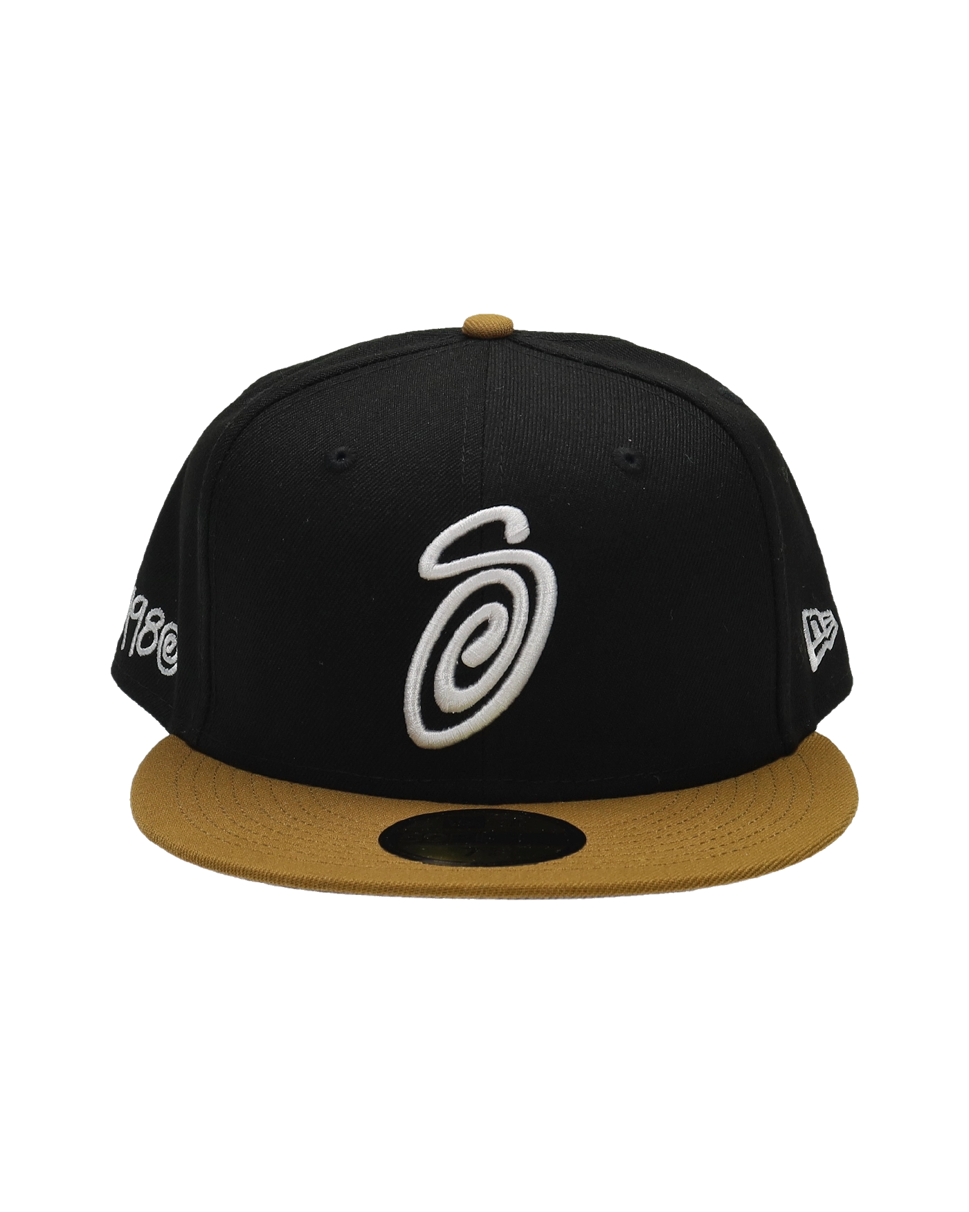 CURLY S 59FIFTY NEW ERA × STUSSY Stussy Curly S 59Fifty New Era Cap Royal Blue Men's - FW24 - US