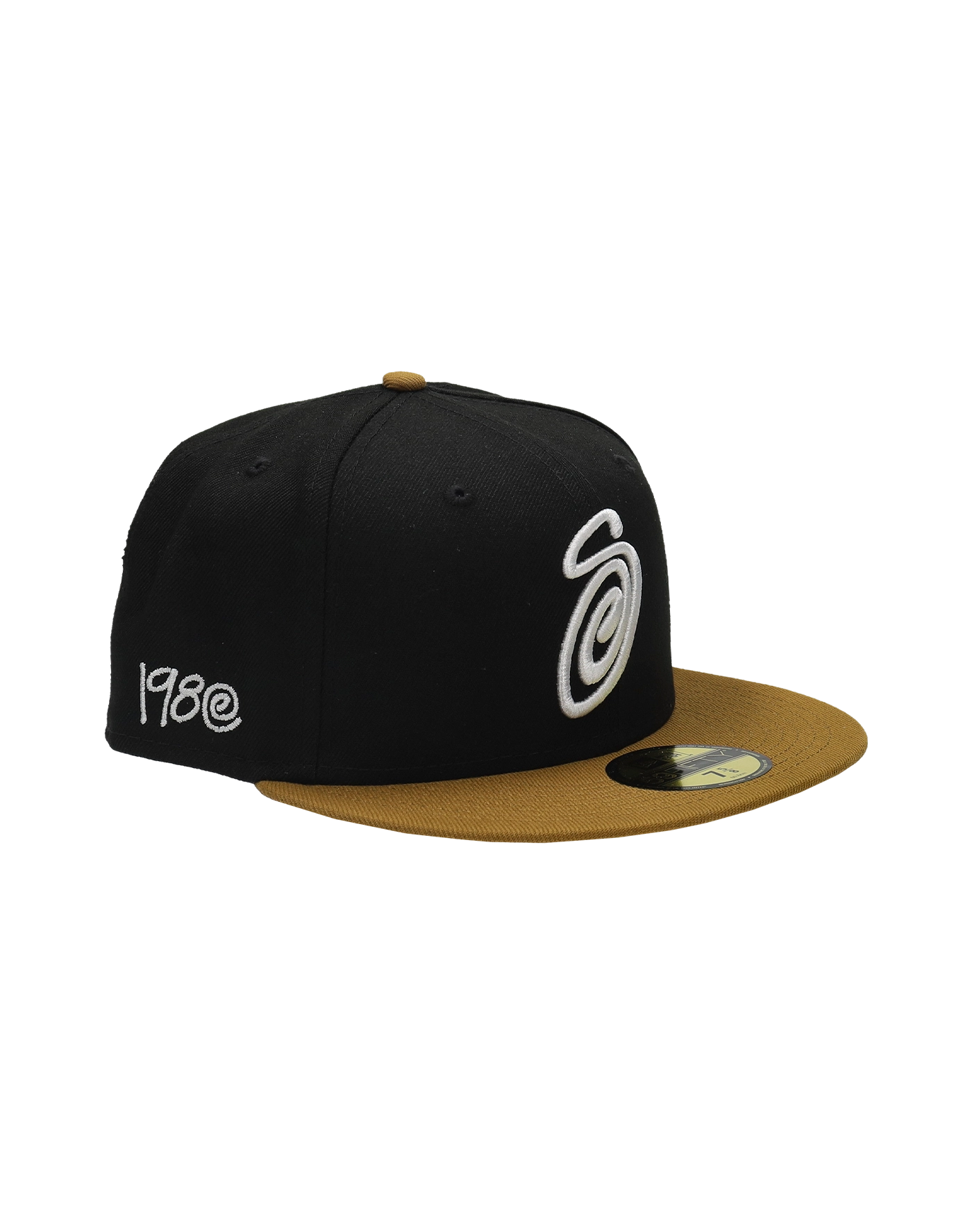 STUSSY CURLY S 59FIFTY NEW ERA CAP