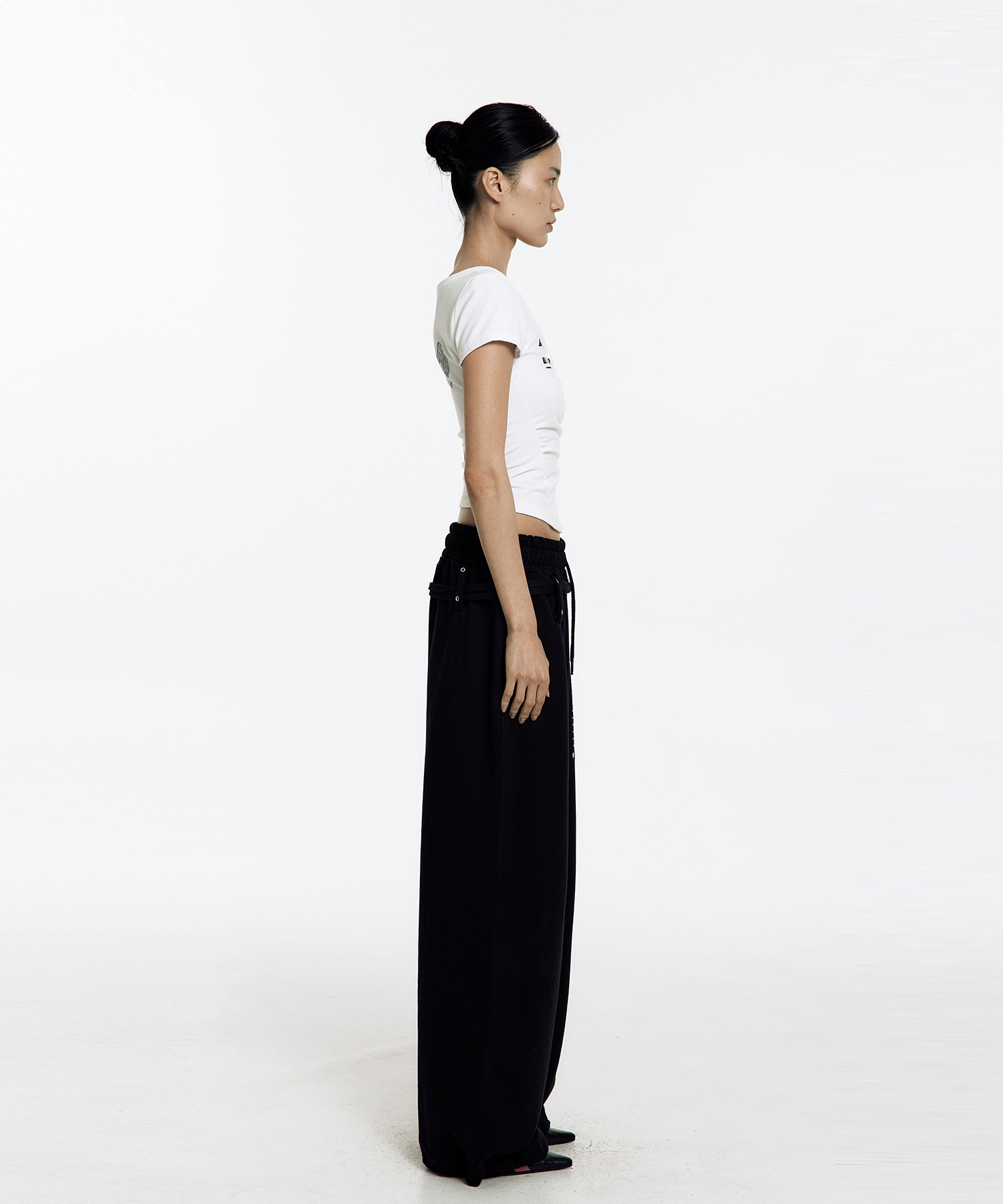 ★KASHIKO★ Zen Button Henley Neck Top MUSINSA | KASHIKO Zen Button Henley Neck Top White