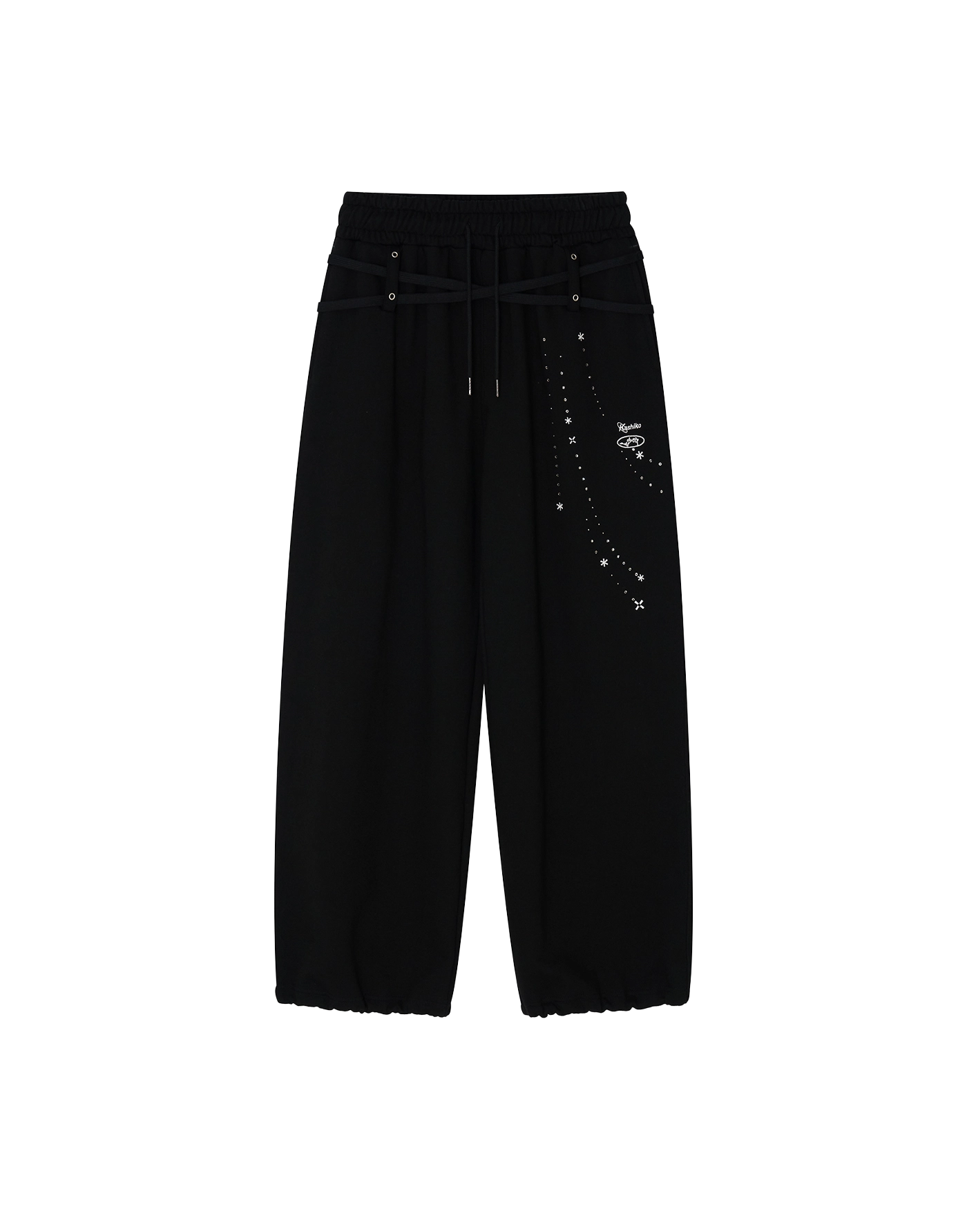 【KASHIKO】ZENU BELT SWEAT PANTS KASHIKO Zenu Belt Sweat Pants White